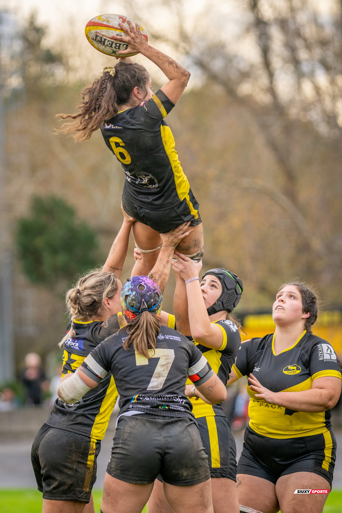  Getxo Artea Rugby Taldea - Rugby Turia - Rugby - FER 2023 - DHB F - Getxo Neskak Rt (25) vs (0) Rugby Turia (#FER23DHBGNRT12) Photo by: Fredy Monfoto | Siuxy Sports 2023-12-10