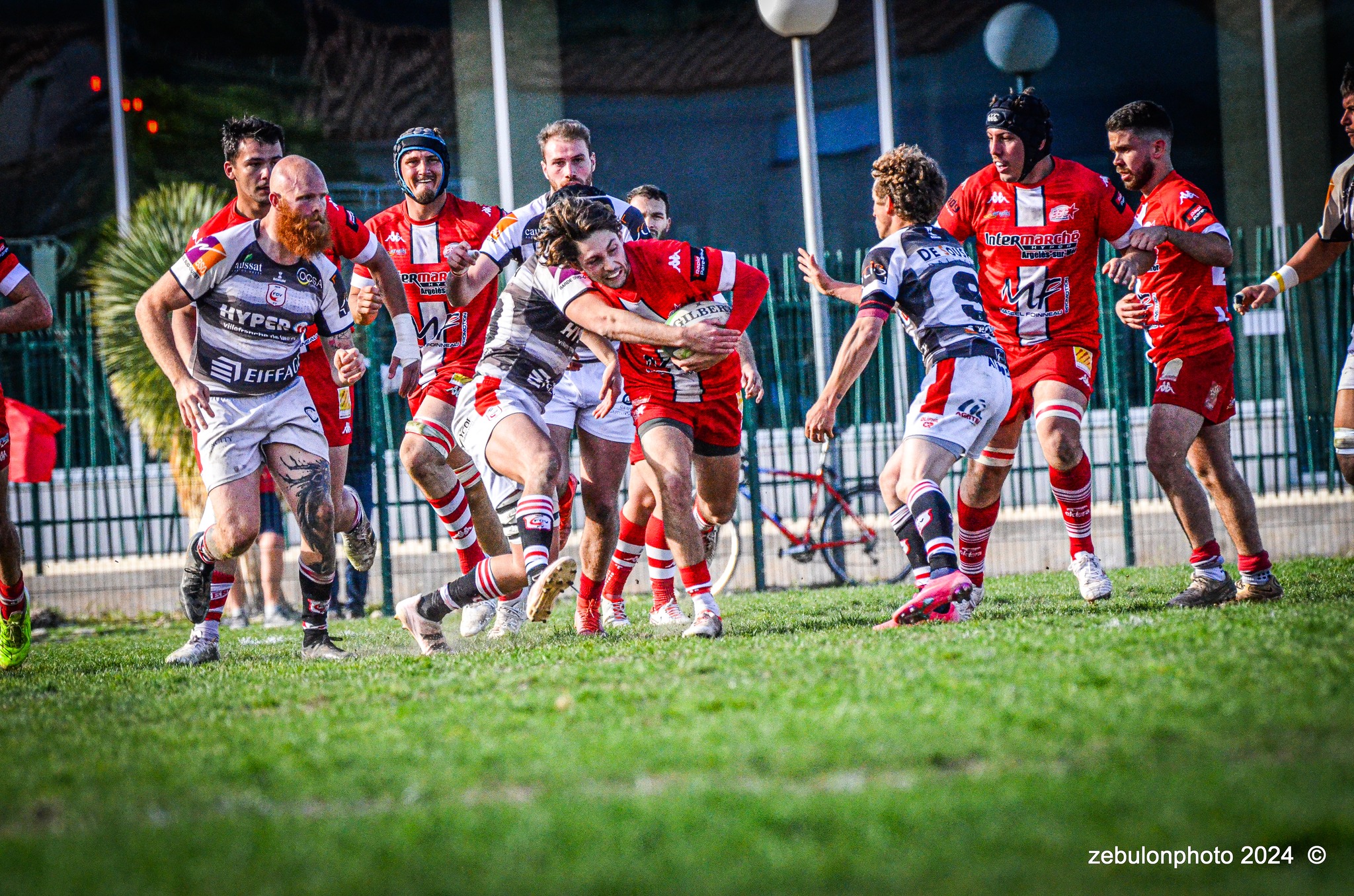  Étoile Sportive Catalane - Football Club Villefranchois - Lauragais - Rugby - FFR -  Fed 2 2024 - Etoile Sportive Catalane vs FC Villefranchois (#FFR24F2ESCFCV03) Photo by: Photo Zebulon | Siuxy Sports 2024-03-23