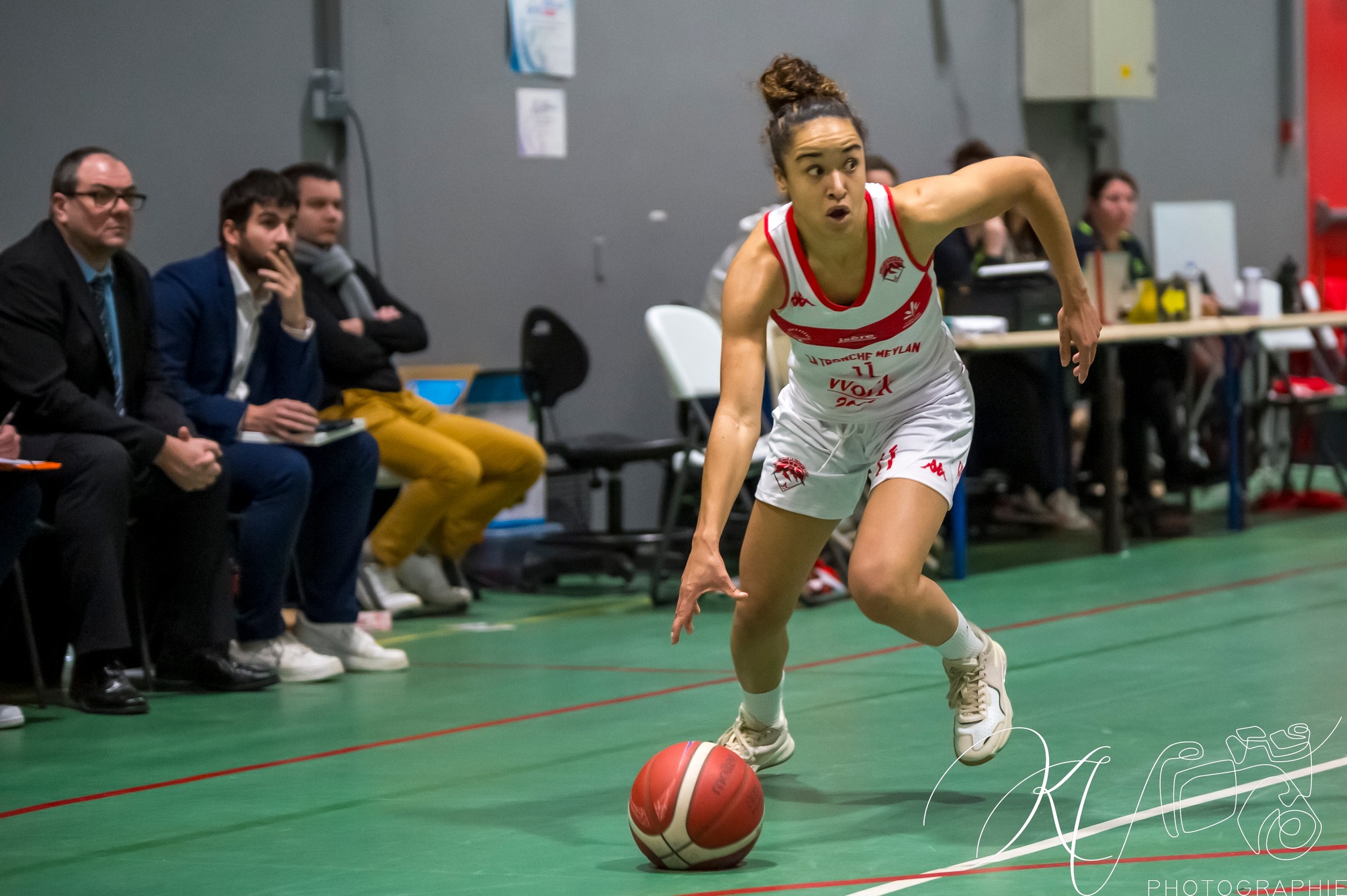  BC Tronche Meylan - Feytiat Basket 87 - Basketball - LF2 2024 - BCTM (80) vs (56) Feytiat (#FFBBLF224BCTFEY01) Photo by: Karine Valentin | Siuxy Sports 2024-01-20