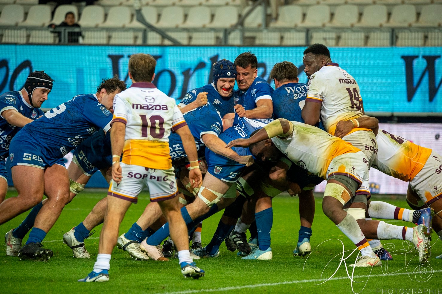  FC Grenoble Rugby - Soyaux Angoulême - Rugby - FFR 2024 - Pro D2 - FC Grenoble Rugby (37) vs (7) Soyaux Angouleme (#PD224PD2FCGSO11) Photo by: Karine Valentin | Siuxy Sports 2024-11-15