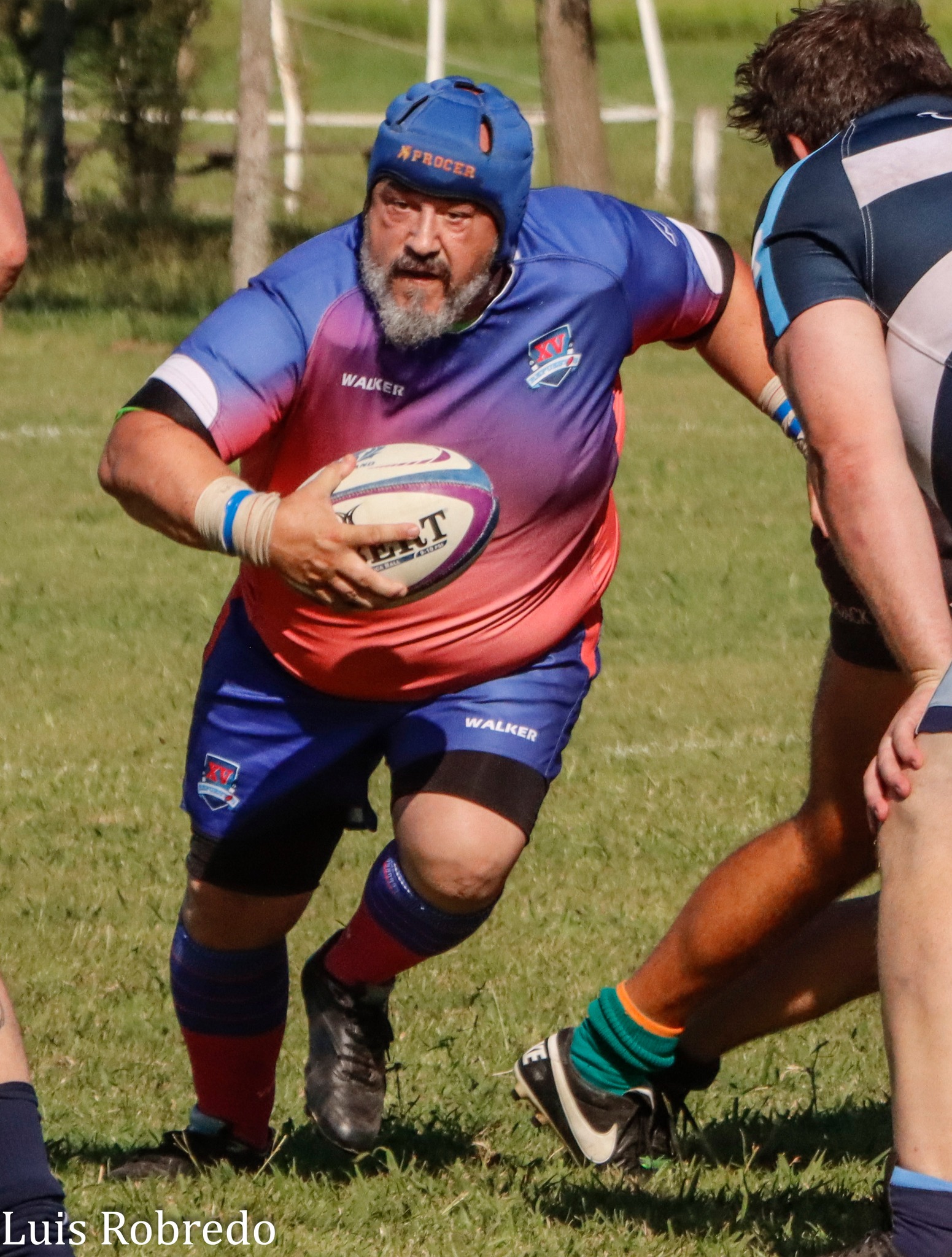  Repuestos XV - Club Argentino de Rugby - RugbyV - 6TO ENCUENTRO DE VETERANOS DEL ARECO RUGBY CLUB - Repuestos XV vs Club Argentino de Rugby (#2024EncVetARCRXVCAR) Photo by: Luis Robredo | Siuxy Sports 2024-03-09