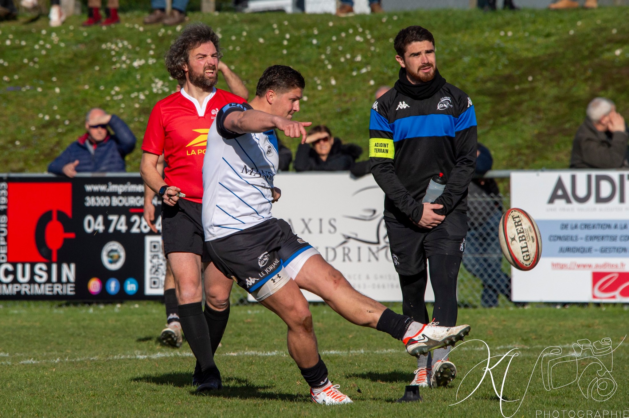  Bièvre Saint-Geoirs RC - US Vinay - Rugby - Fed2 2024 - Bièvre Saint-Geoirs RC (14) vs (26) US Vinay (#F224BSGUSV03) Photo by: Karine Valentin | Siuxy Sports 2024-03-09