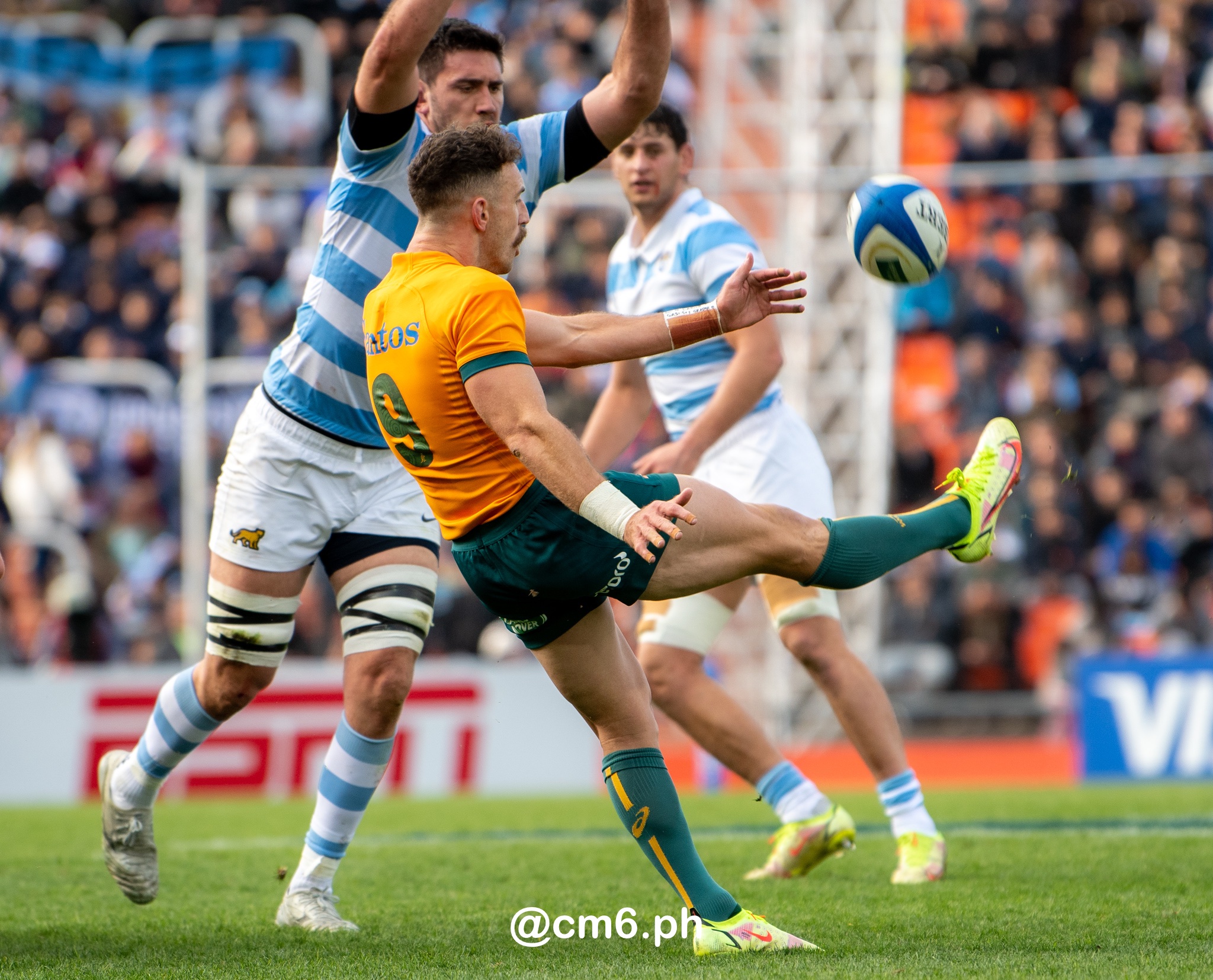  Selección Argentina de Rugby XV - Australia national rugby union team (M) - Rugby - Rugby Championship - Pumas (26) vs (41) Australia - Mendoza - Reel B (#RCH22ARGAUSb07) Photo by: Christian Mas | Siuxy Sports 2022-07-06