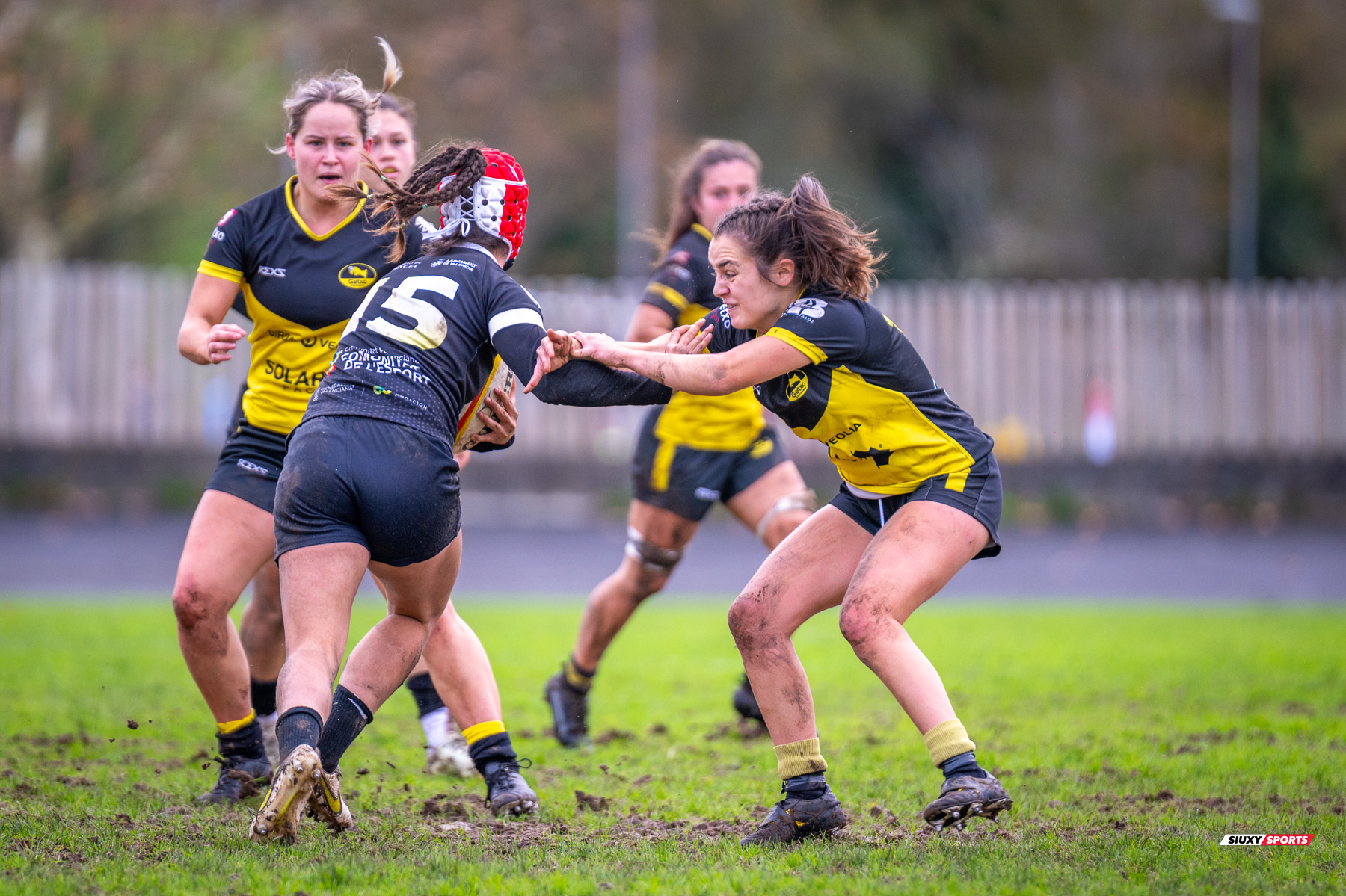  Getxo Artea Rugby Taldea - Rugby Turia - Rugby - FER 2023 - DHB F - Getxo Neskak Rt (25) vs (0) Rugby Turia (#FER23DHBGNRT12) Photo by: Fredy Monfoto | Siuxy Sports 2023-12-10