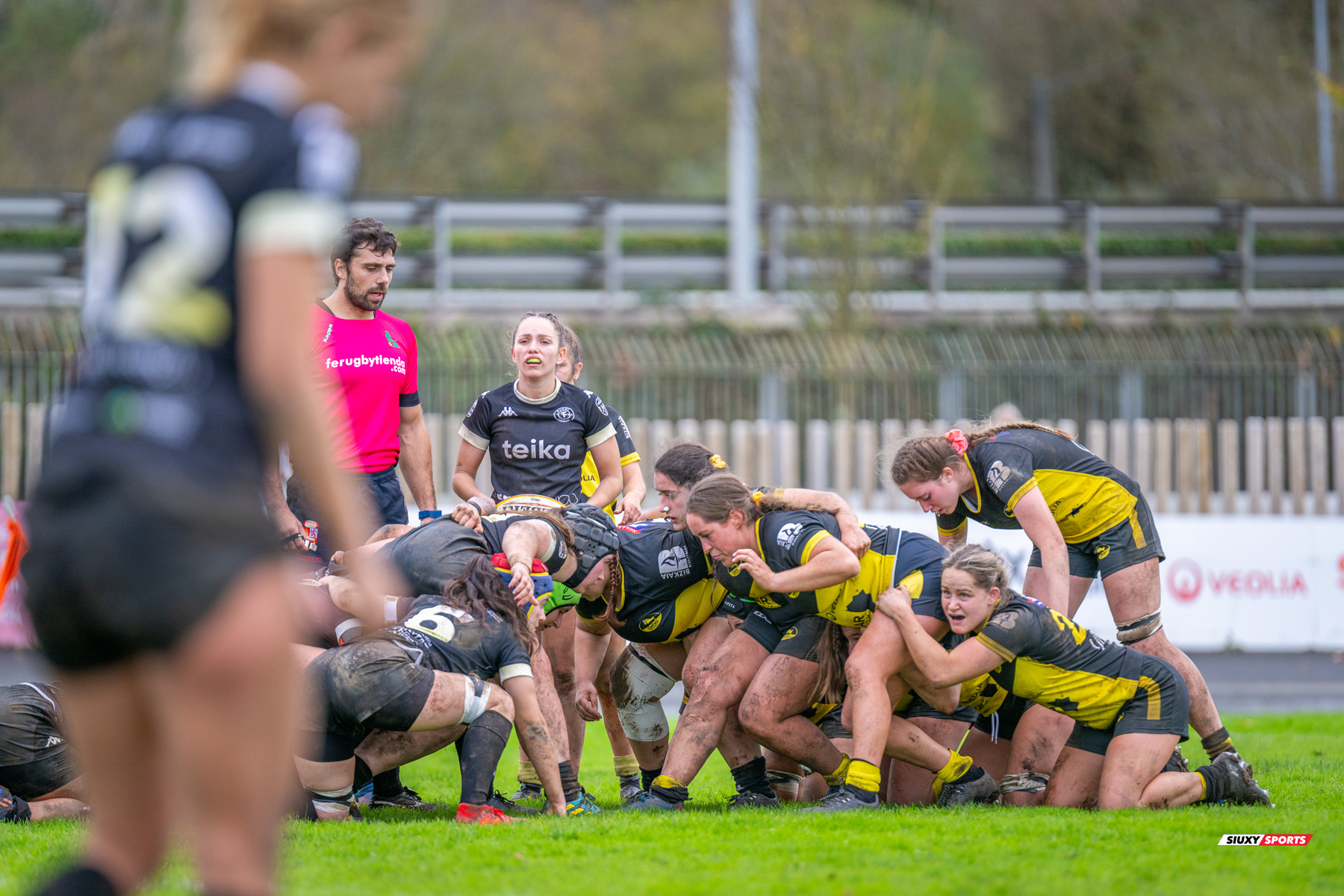  Getxo Artea Rugby Taldea - Rugby Turia - Rugby - FER 2023 - DHB F - Getxo Neskak Rt (25) vs (0) Rugby Turia (#FER23DHBGNRT12) Photo by: Fredy Monfoto | Siuxy Sports 2023-12-10
