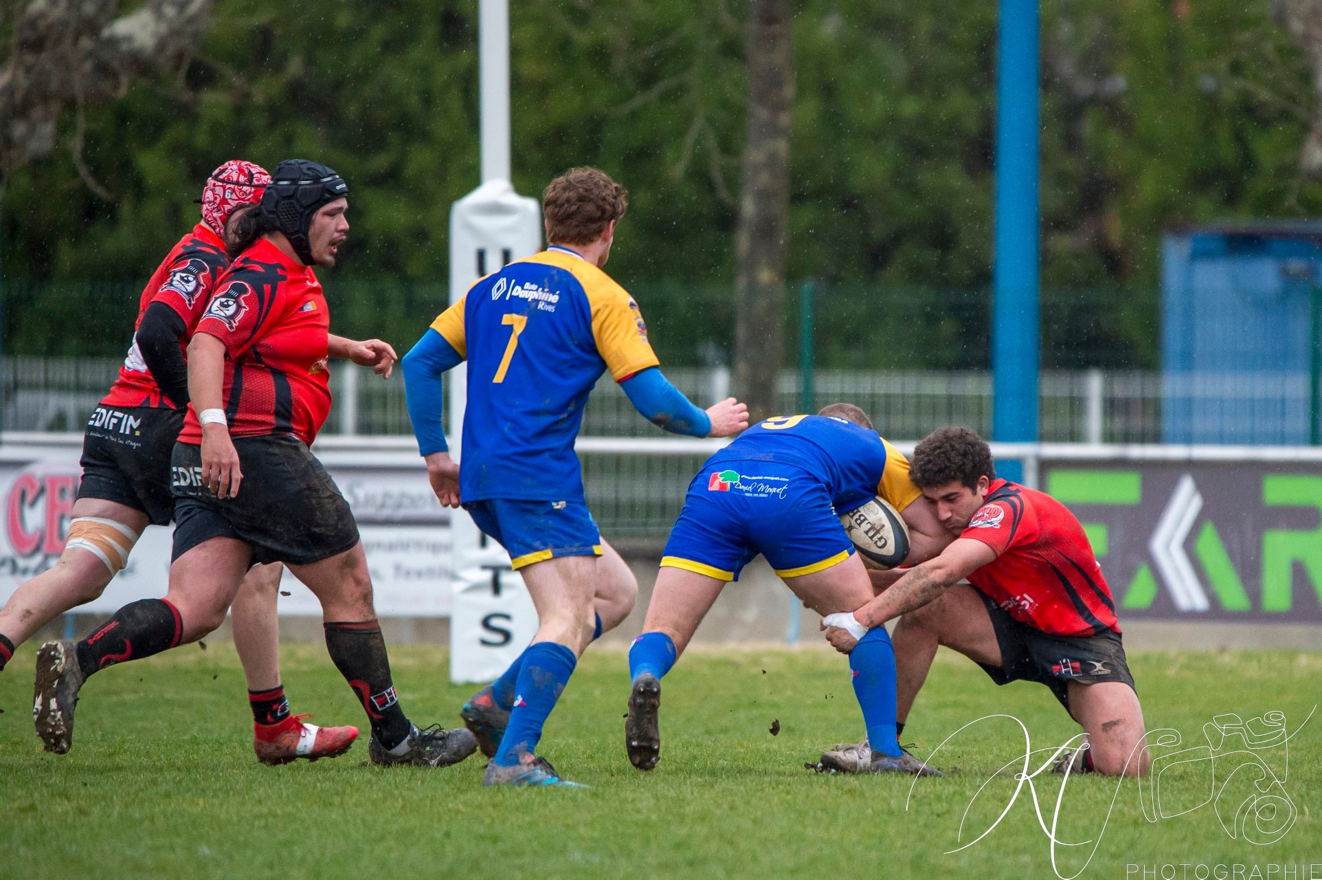  US Deux Ponts - US Renage Rives Rugby - Rugby - Fed2 2024 - US Deux Ponts vs Renage Rives (#F224US2PRRR03) Photo by: Karine Valentin | Siuxy Sports 2024-03-03