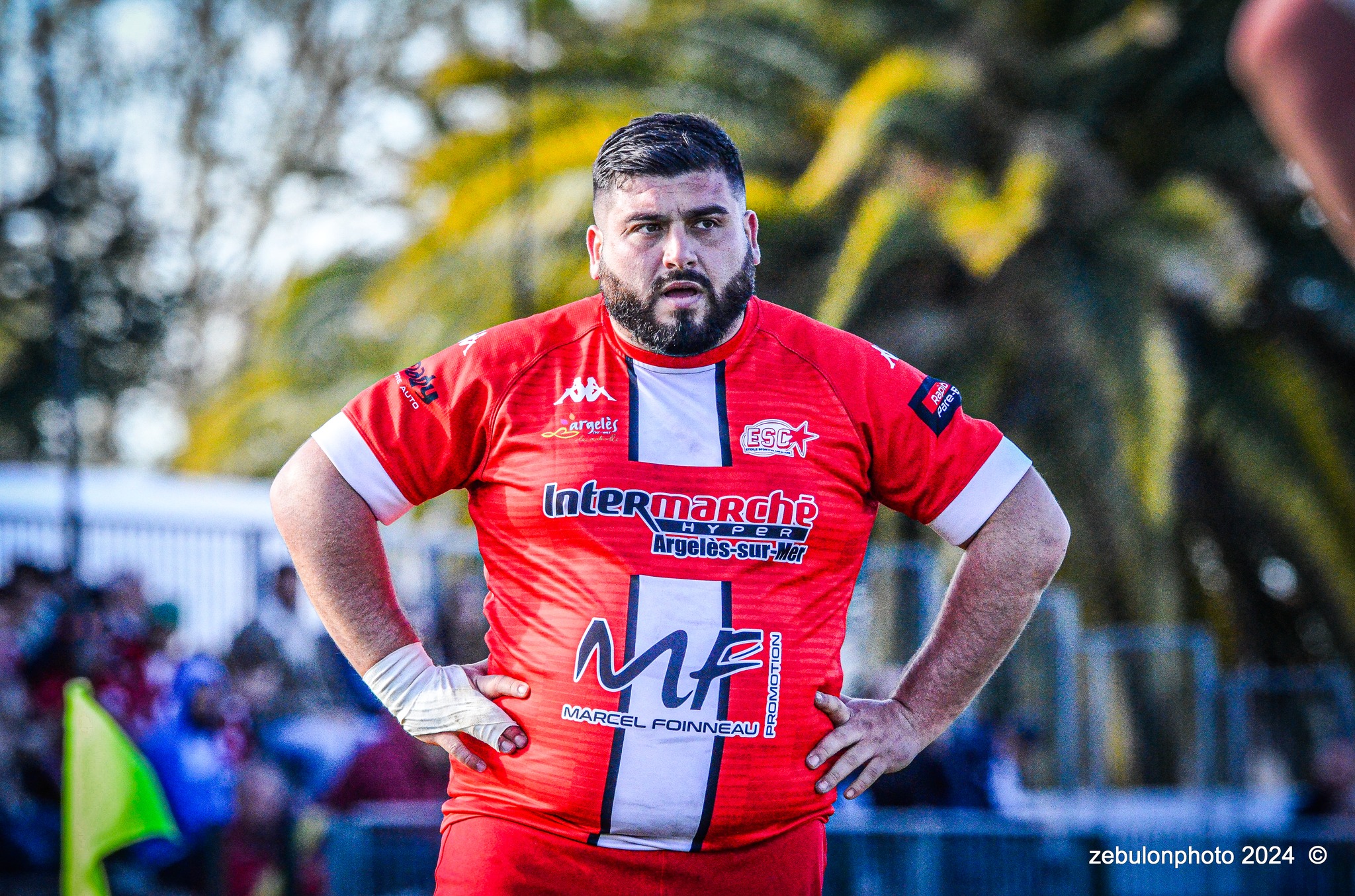  Étoile Sportive Catalane - Football Club Villefranchois - Lauragais - Rugby - FFR -  Fed 2 2024 - Etoile Sportive Catalane vs FC Villefranchois (#FFR24F2ESCFCV03) Photo by: Photo Zebulon | Siuxy Sports 2024-03-23