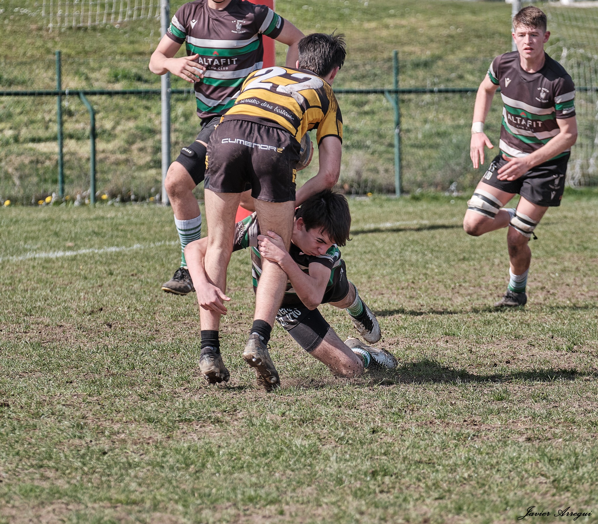  La Única Rugby Taldea - Elorrio Rugby Taldea - Rugby - FER 2024 - Sub18 - La Unica RT vs Elorrio RT (#FER24s18UNIELO03) Photo by: Javier Arregui | Siuxy Sports 2024-03-16