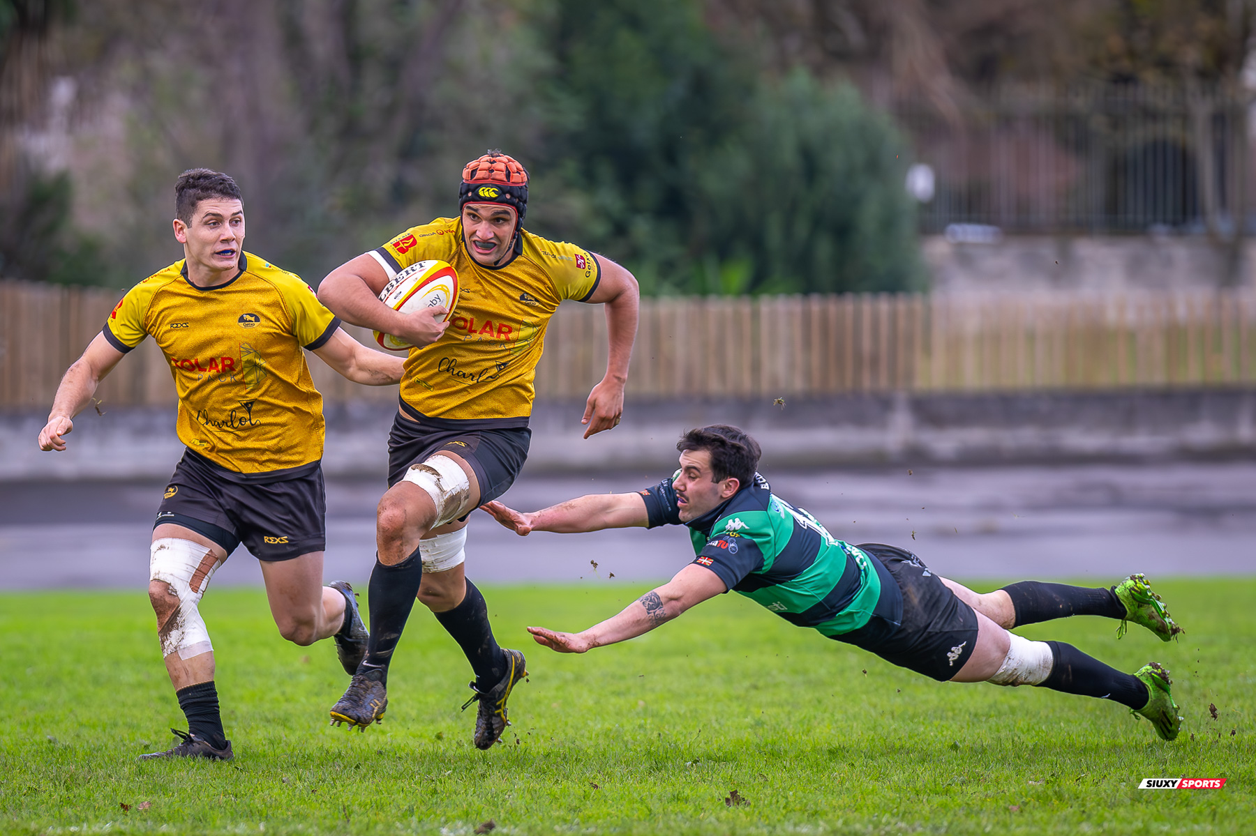 Peio ARRATE ZELAIA - Pablo GOMEZ ROMAN -  Getxo Artea Rugby Taldea - Gernika Rugby Taldea - Rugby - FER 2023 - DHB - Getxo Artea RT (24) vs (20) Universitario Bilbao Rugby (#FER23DHBGETGER11) Photo by: Fredy Monfoto | Siuxy Sports 2023-11-25