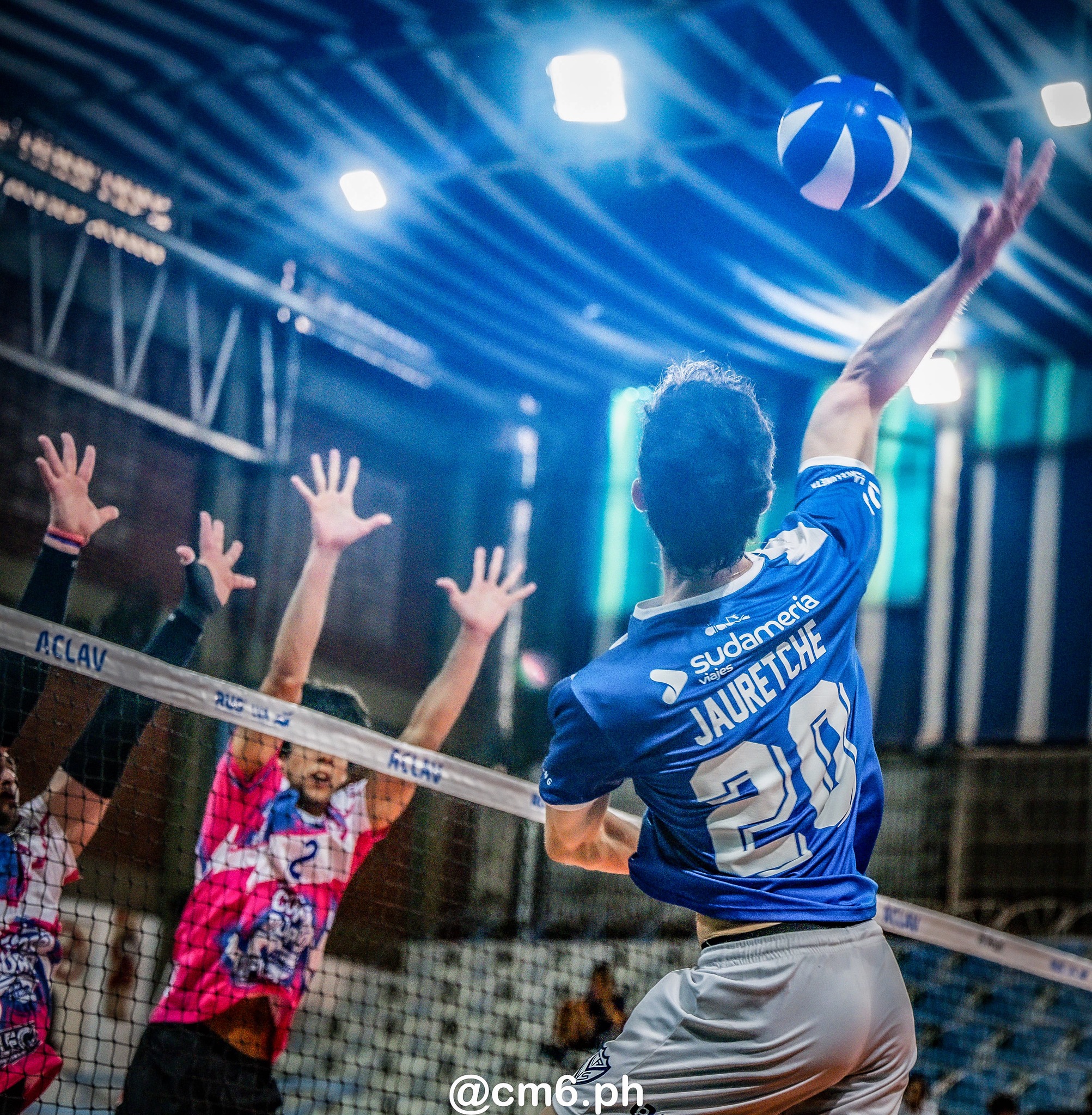  Waiwen Volei Club - Club Atlético Velez Sarsfield - Volleyball - LVA 2024 - Waiwen Volei Club (3) vs (1) Velez Sarsfield (#LVA24WVCVS11) Photo by: Christian Mas | Siuxy Sports 2024-11-28