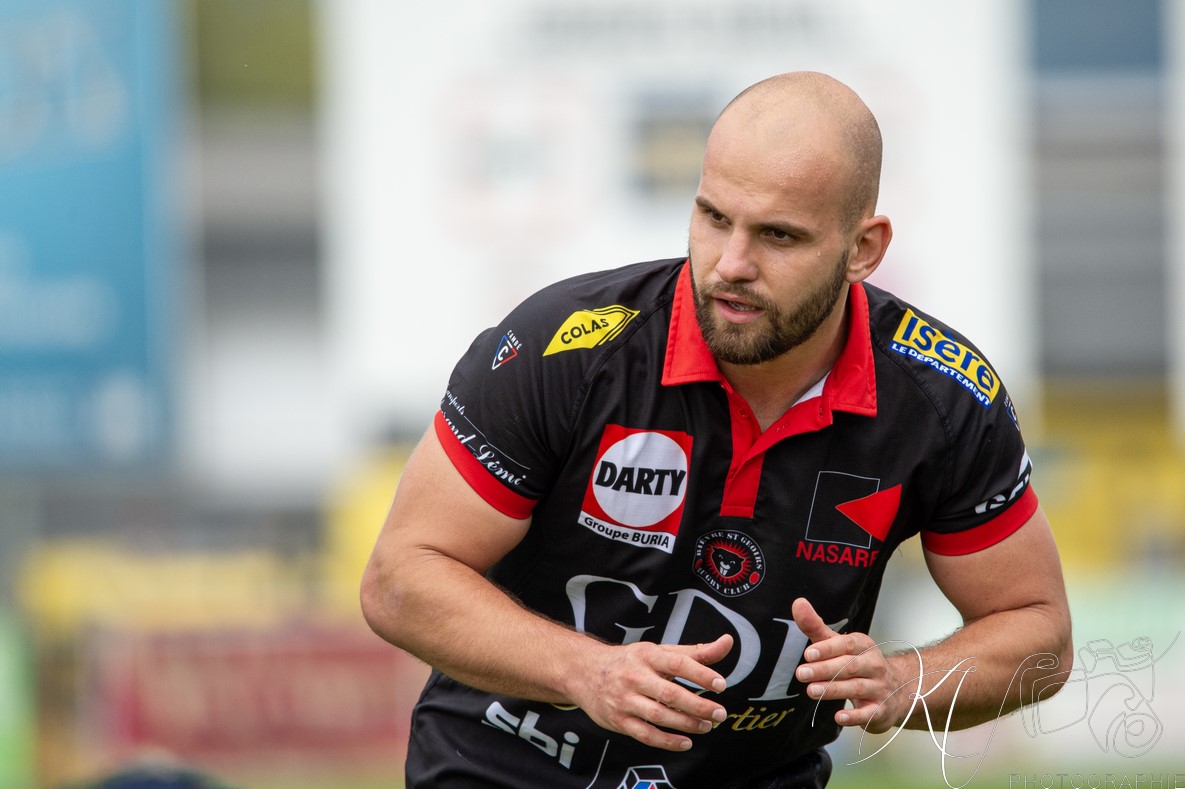  Bièvre Saint-Geoirs RC - US Vinay - Rugby - FFR 2024 Fed2 - Bievre SG vs US Vinay (#FFR24F2BSGUSV09) Photo by: Karine Valentin | Siuxy Sports 2024-09-22