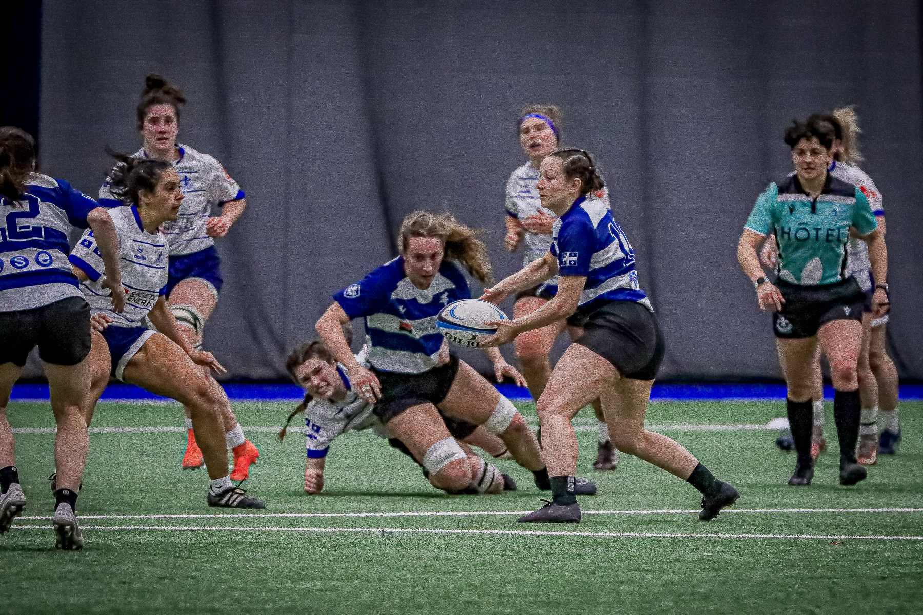  Équipe féminine - Rugby Québec -  - Rugby - QORC-CROQ 2024 - Québec Est (22) vs (16) Québec Ouest  (#RQ24CROQESTOUE04) Photo by: Photo Mayarts | Siuxy Sports 2024-04-01