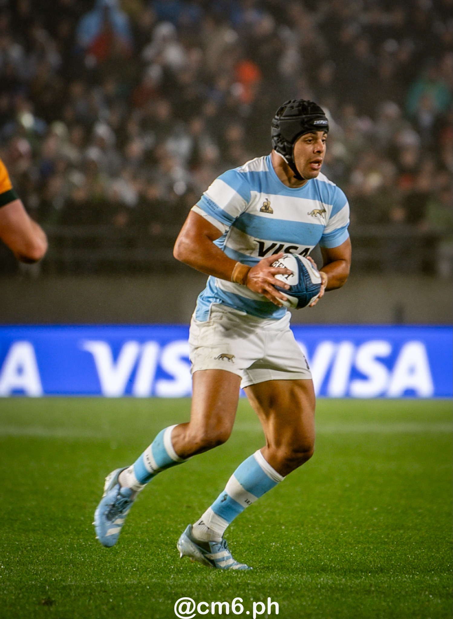 Santiago CHOCOBARES -  Selección Argentina de Rugby XV - Australia national rugby union team (M) - Rugby - Rugby Championship 2024 - Argentina Pumas (19) vs (20) Australia Wallabies (#CHAMP24R3ARGAUS) Photo by: Christian Mas | Siuxy Sports 2024-08-31