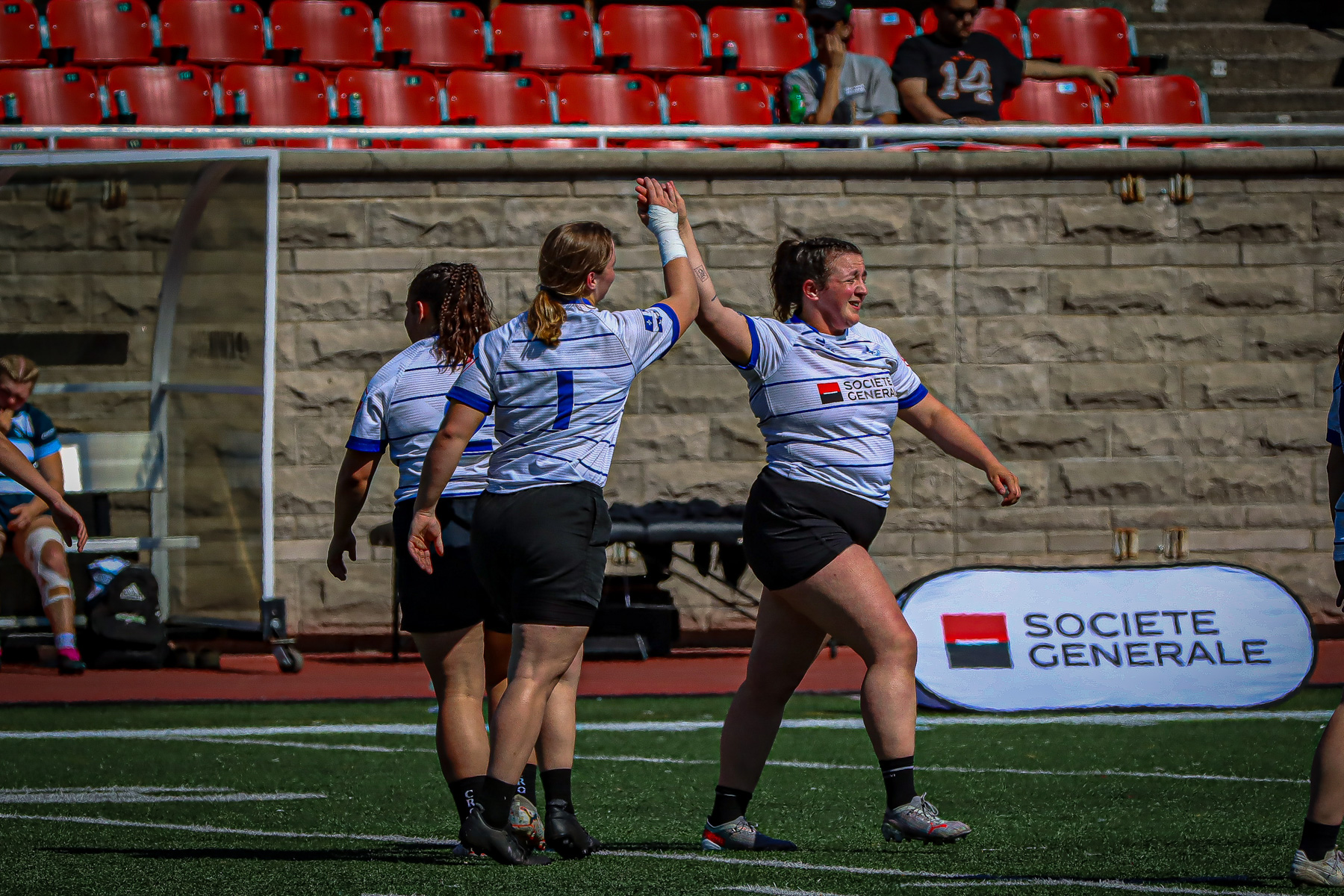 Anne-Sophie CARREAU -  Équipe féminine - Rugby Québec - Ontario Blues (w) - Rugby - QORC-CROQ 2024 - FINALS - QUÉBEC EST (37) VS (13) ONTARIO EST - 1ST POSITION - Reel Mayarts (#QORC24QCEONE16) Photo by: Photo Mayarts | Siuxy Sports 2024-06-01