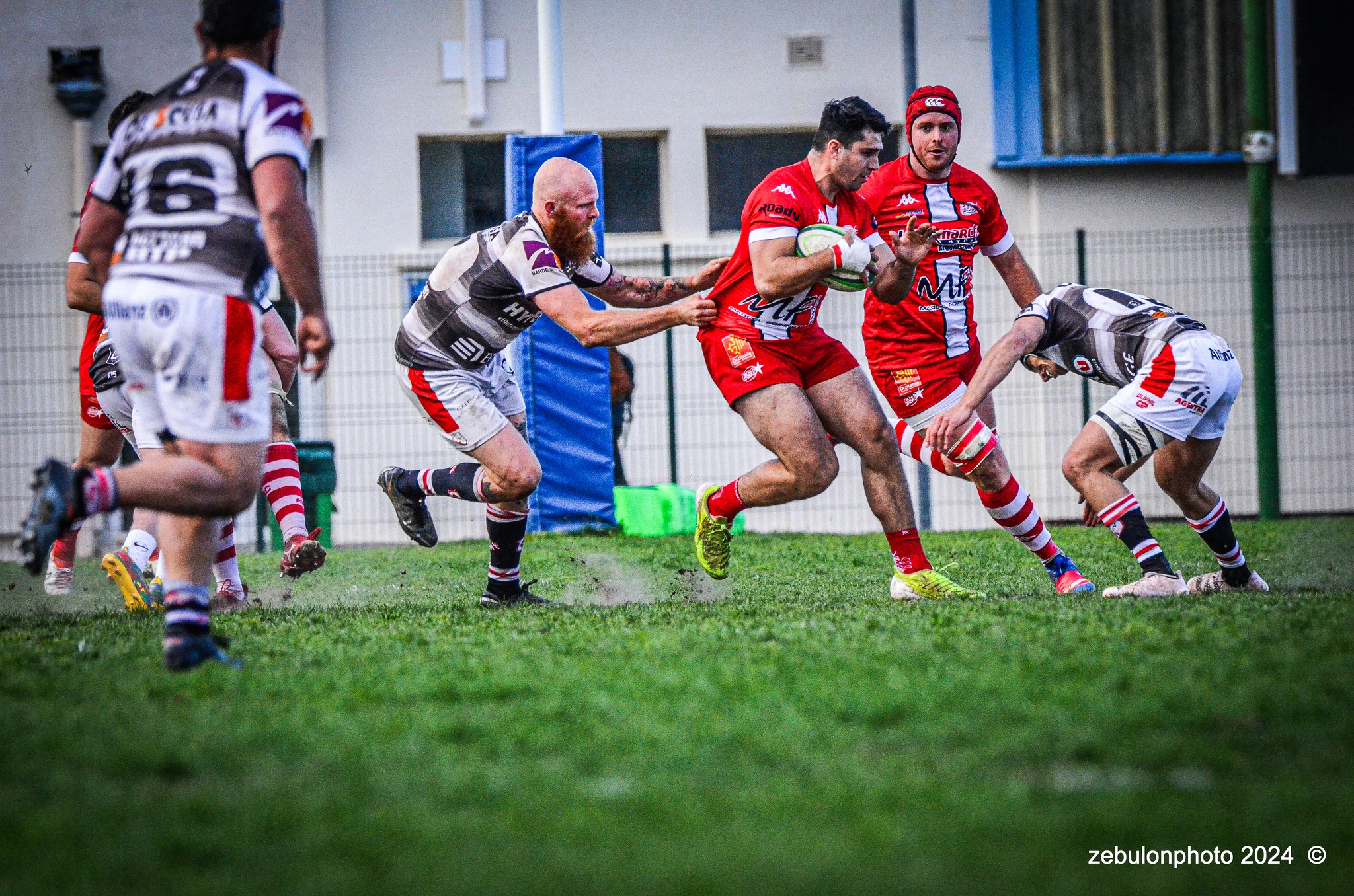  Étoile Sportive Catalane - Football Club Villefranchois - Lauragais - Rugby - FFR -  Fed 2 2024 - Etoile Sportive Catalane vs FC Villefranchois (#FFR24F2ESCFCV03) Photo by: Photo Zebulon | Siuxy Sports 2024-03-23