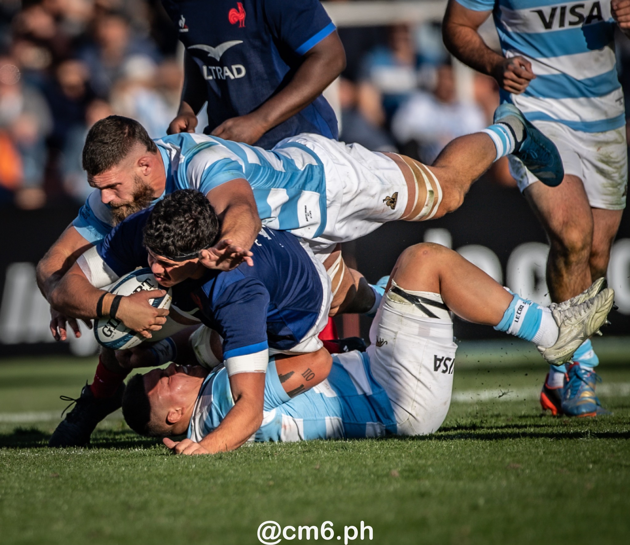  Selección Argentina de Rugby XV - Équipe de France de rugby à XV - Rugby - 2024 - Los Pumas - Argentina (13) vs (28) Francia (#2024PUMFRA07) Photo by: Christian Mas | Siuxy Sports 2024-07-06