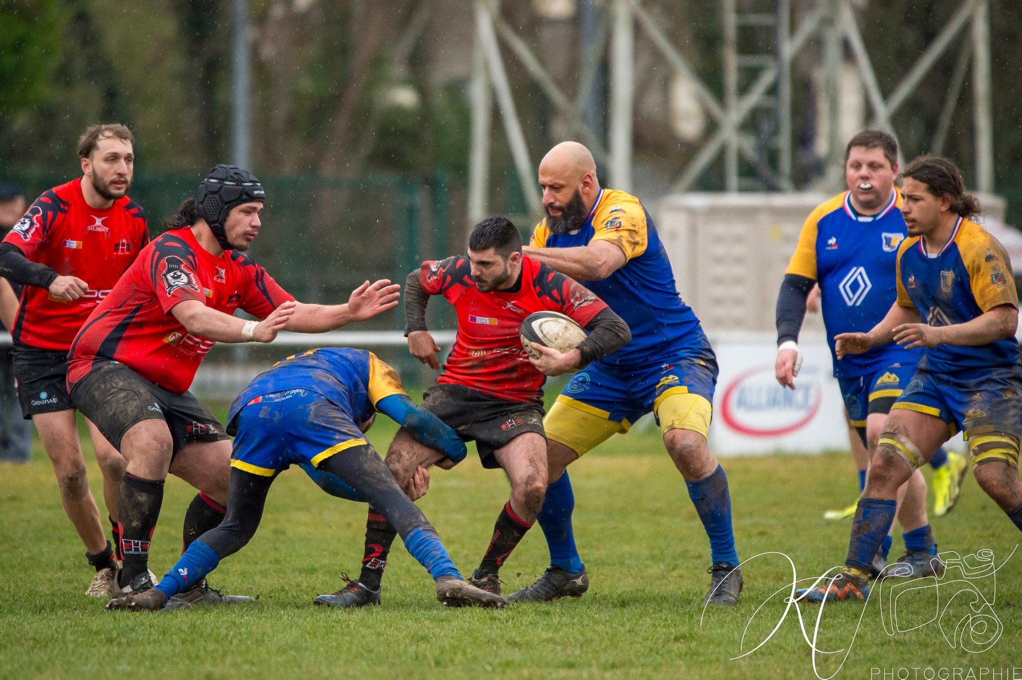  US Deux Ponts - US Renage Rives Rugby - Rugby - Fed2 2024 - US Deux Ponts vs Renage Rives (#F224US2PRRR03) Photo by: Karine Valentin | Siuxy Sports 2024-03-03