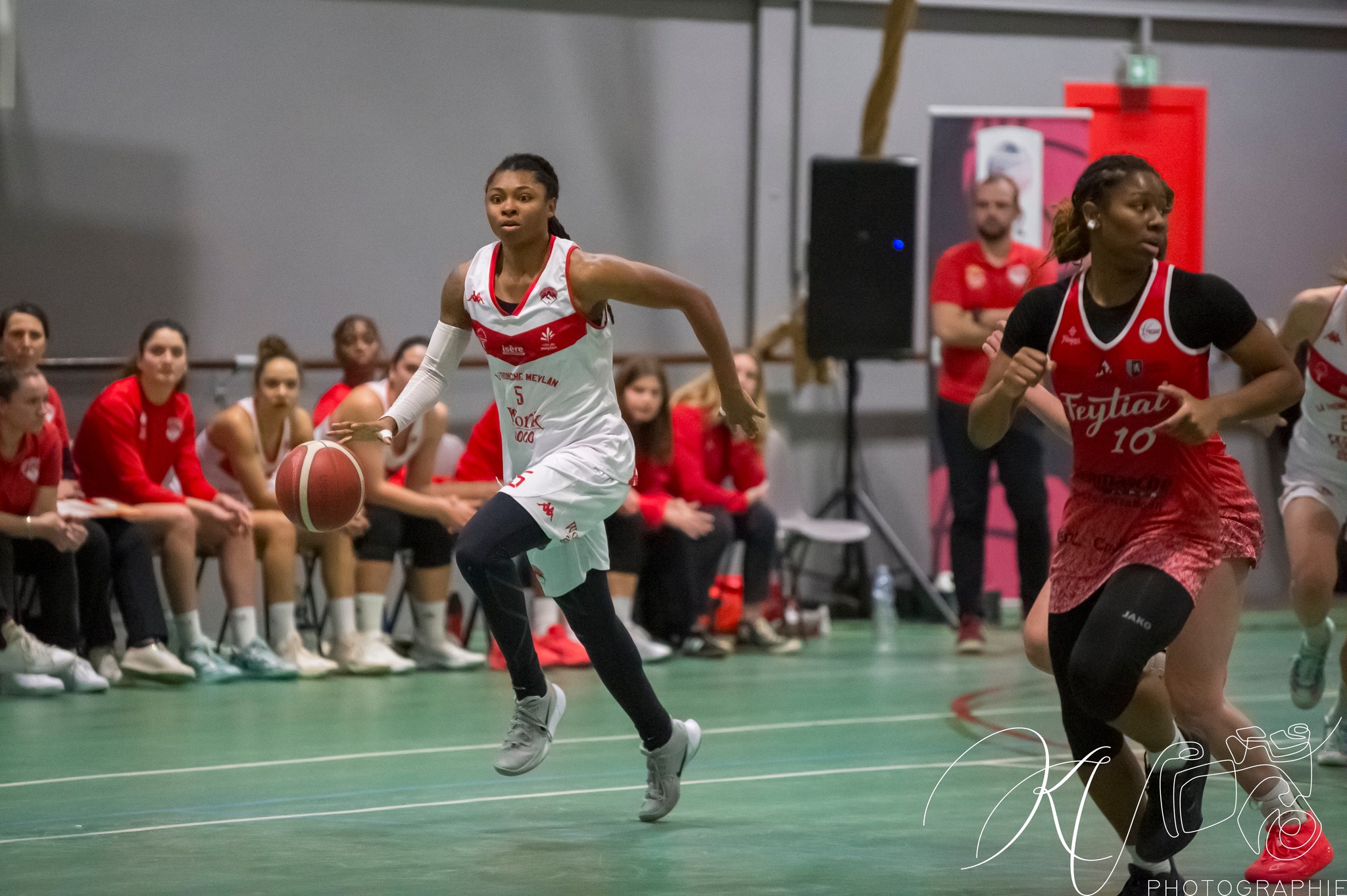  BC Tronche Meylan - Feytiat Basket 87 - Basketball - LF2 2024 - BCTM (80) vs (56) Feytiat (#FFBBLF224BCTFEY01) Photo by: Karine Valentin | Siuxy Sports 2024-01-20