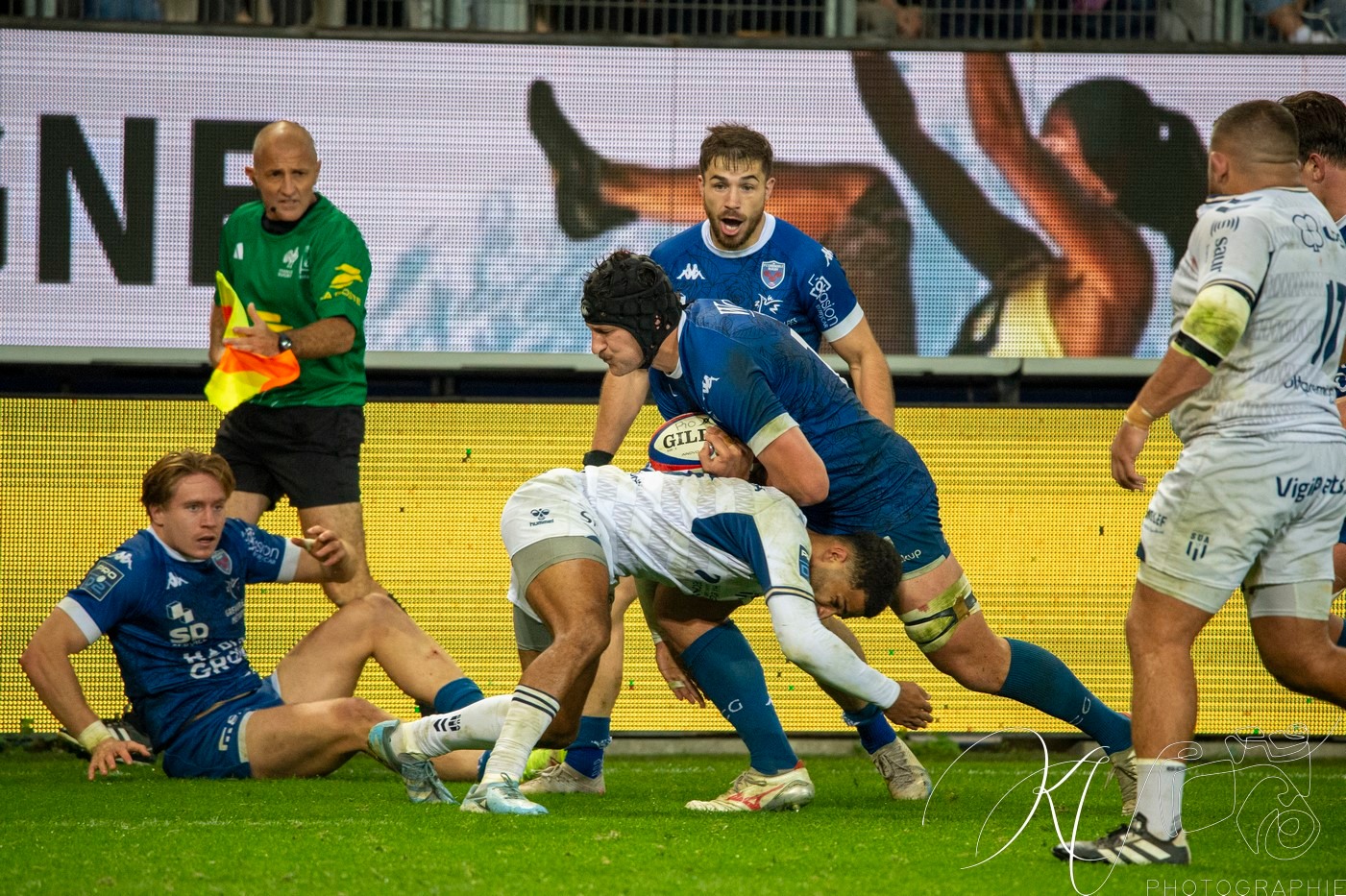  FC Grenoble Rugby - SU Agen - Rugby - FFR 2024 PRO D2 - Grenoble (37) vs (10) Agen (#PD224PD2GRSUA11) Photo by: Karine Valentin | Siuxy Sports 2024-11-01