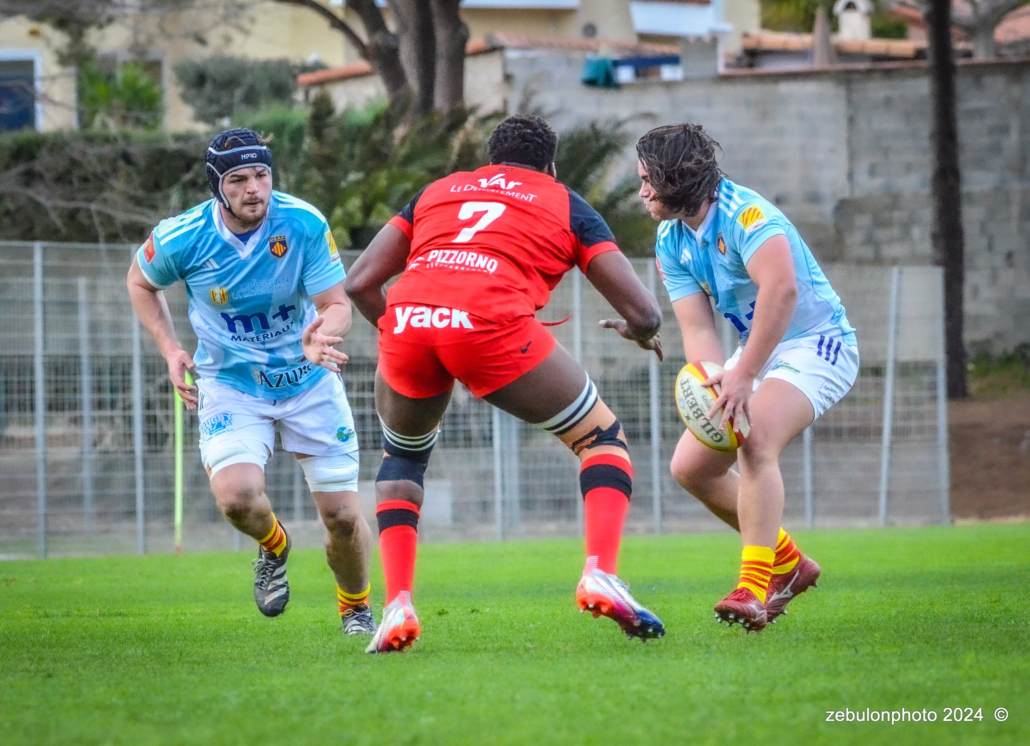  US Arlequins Perpignanais - RC Toulonnais - Rugby - Espoirs - USAP vs RCT (#ESP24USAPRCT02) Photo by: Photo Zebulon | Siuxy Sports 2024-02-10