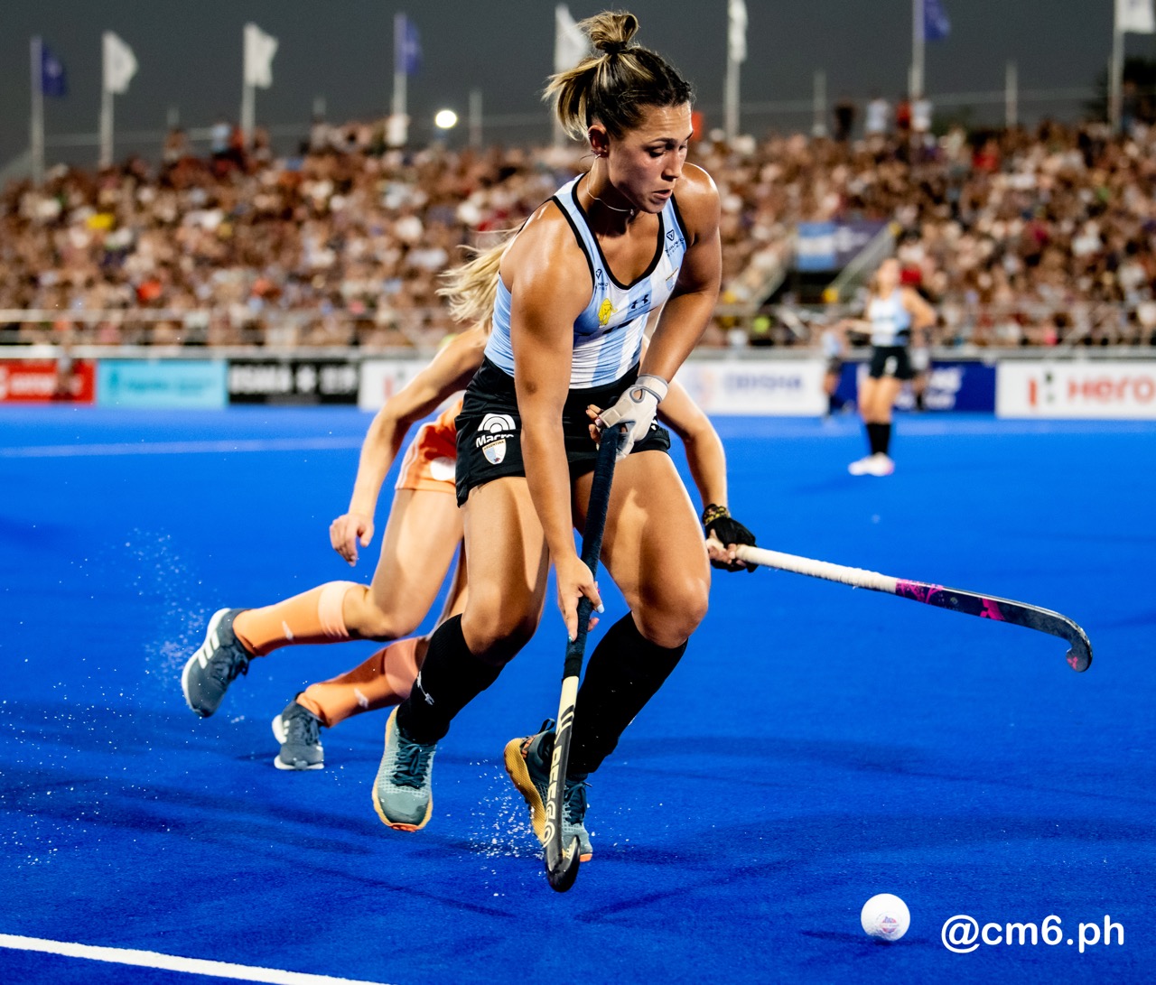 Agustina GORZELANY -  Selección femenina de hockey sobre césped de Argentina - Netherlands women's national field hockey team - Field hockey - FIH PRO LEAGUE FEM 2023-2024 - ARGENTINA (1) VS (7) Países Bajos (#FIHPF24ARGPAB12) Photo by: Christian Mas | Siuxy Sports 2023-12-12