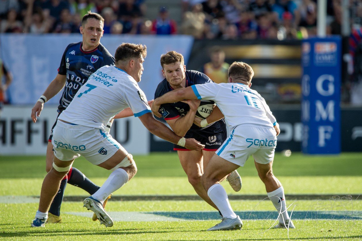 FC Grenoble Rugby - Montpellier Hérault Rugby - Rugby - FFR - 2024 - Access Match -  FC Grenoble (18) vs (20) Montpellier (#FFR24FCGMHR06) Photo by: Karine Valentin | Siuxy Sports 2024-06-16