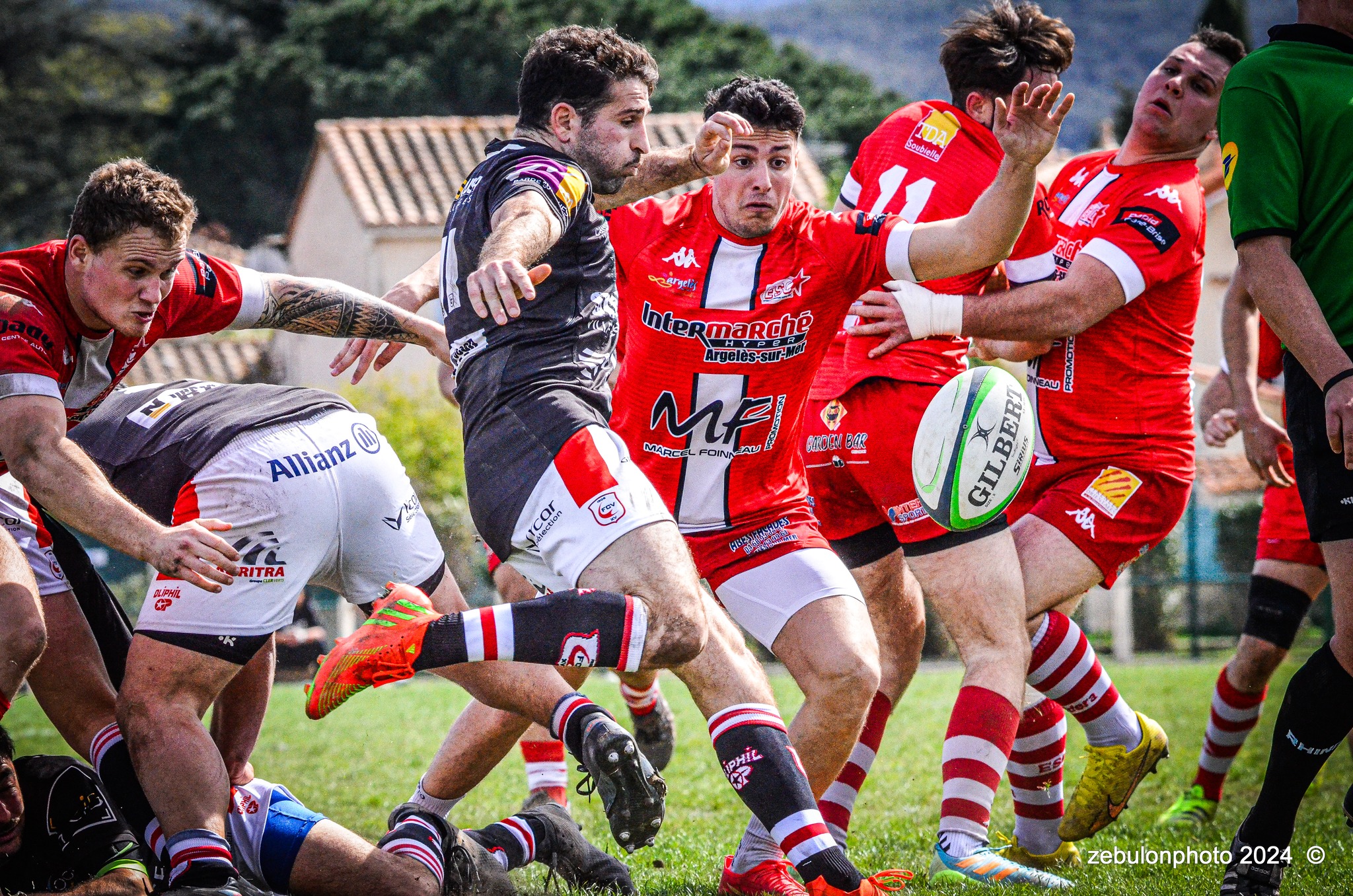  Étoile Sportive Catalane - Football Club Villefranchois - Lauragais - Rugby - FFR -  Fed 2 2024 - Etoile Sportive Catalane vs FC Villefranchois (#FFR24F2ESCFCV03) Photo by: Photo Zebulon | Siuxy Sports 2024-03-23
