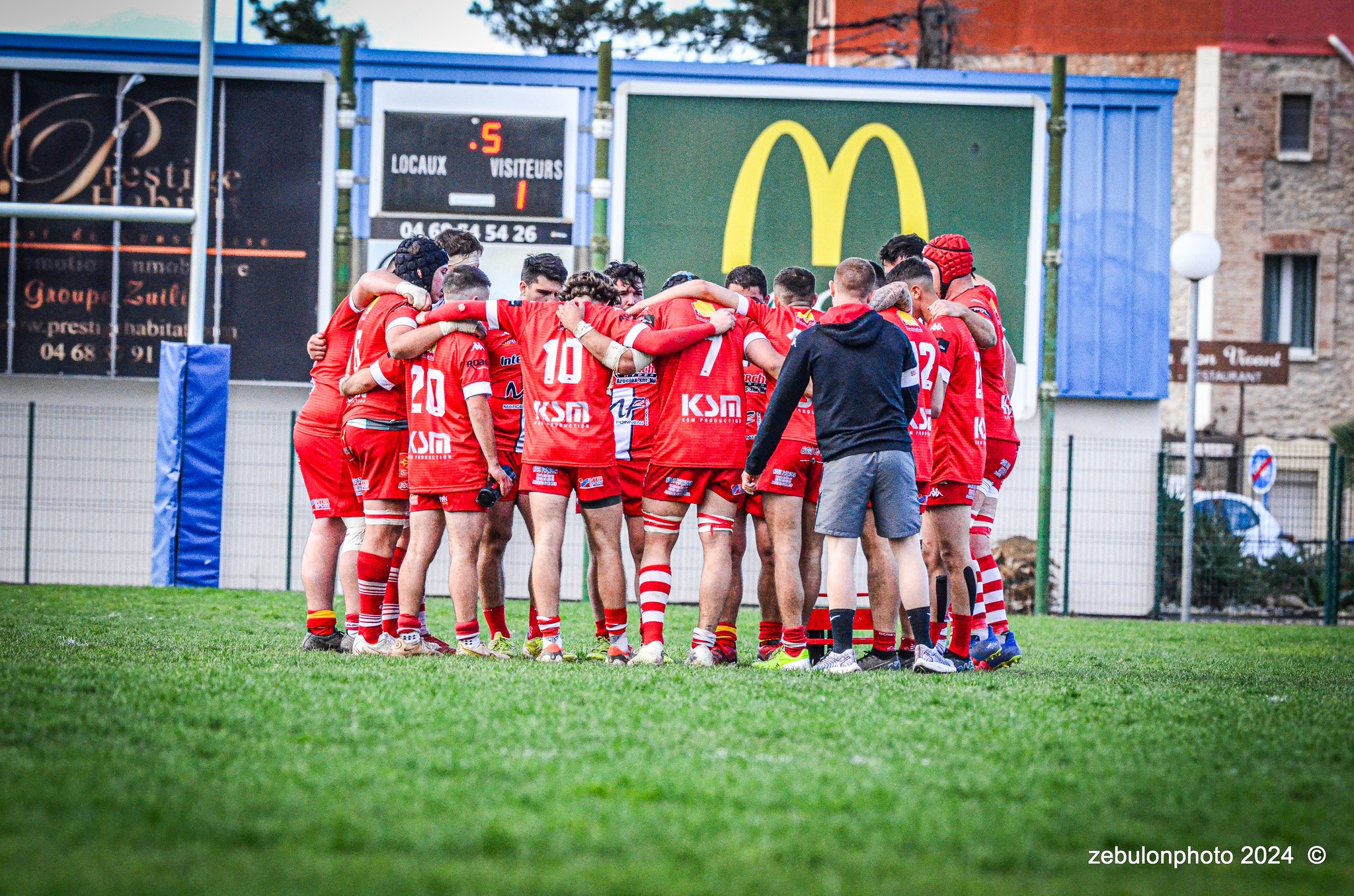  Étoile Sportive Catalane - Football Club Villefranchois - Lauragais - Rugby - FFR -  Fed 2 2024 - Etoile Sportive Catalane vs FC Villefranchois (#FFR24F2ESCFCV03) Photo by: Photo Zebulon | Siuxy Sports 2024-03-23