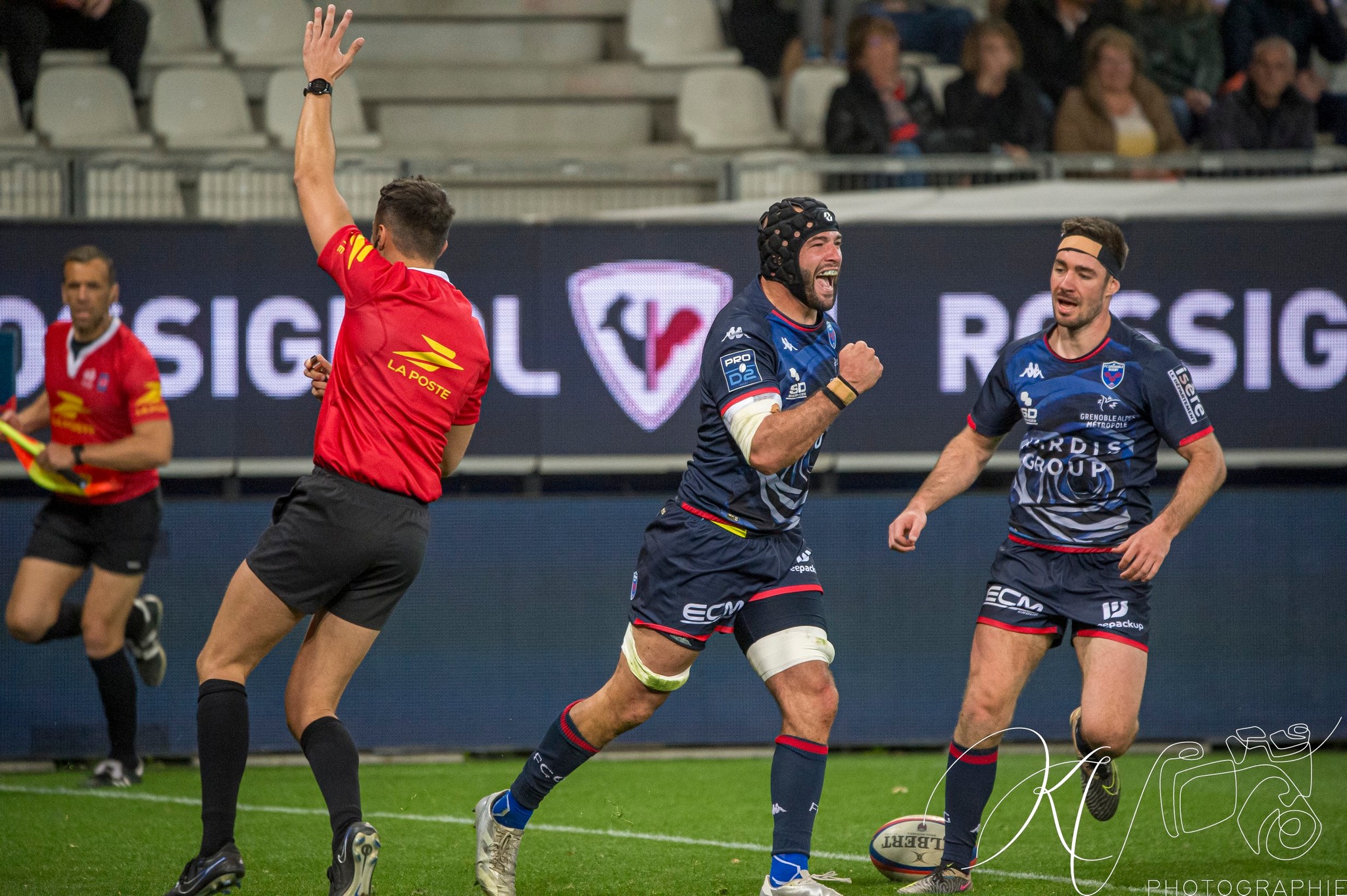  FC Grenoble Rugby - Soyaux Angoulême - Rugby - PRO D2 - FC Grenoble (21) vs (18) Soyaux Angouleme (#PD224FCGSAN03) Photo by: Karine Valentin | Siuxy Sports 2024-03-29
