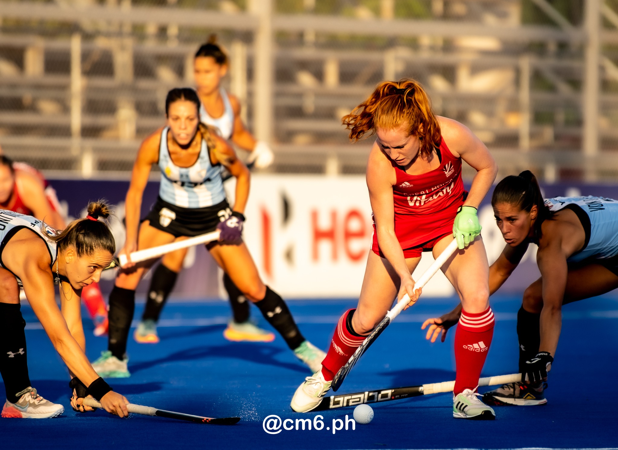Sofia TOCCALINO -  Selección femenina de hockey sobre césped de Argentina - England women's national field hockey team - Field hockey - FIH PRO LEAGUE 2022-2023 - Argentina(3) vs (0) Great Britain (#FIHPF22ARGGBR12) Photo by: Christian Mas | Siuxy Sports 2022-12-15