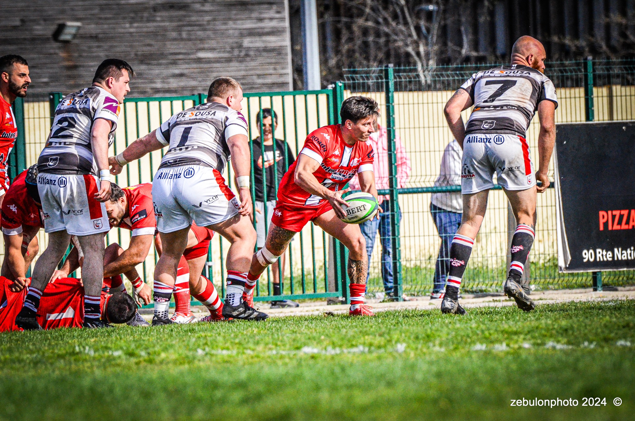  Étoile Sportive Catalane - Football Club Villefranchois - Lauragais - Rugby - FFR -  Fed 2 2024 - Etoile Sportive Catalane vs FC Villefranchois (#FFR24F2ESCFCV03) Photo by: Photo Zebulon | Siuxy Sports 2024-03-23