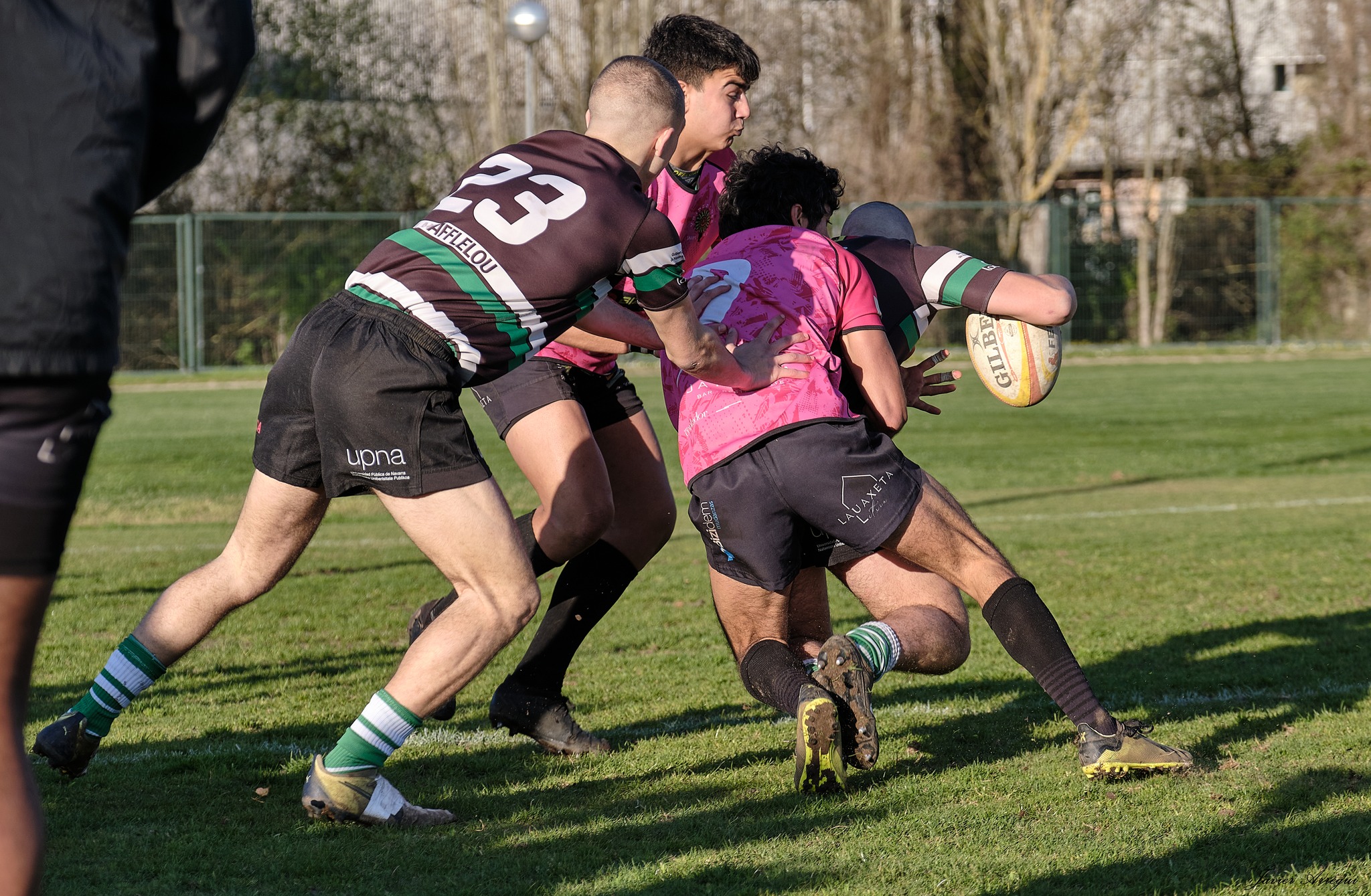 Iñigo LEZA ZARATIEGUI -  La Única Rugby Taldea - Uribealdea Rugby Kirol Elkartea - Rugby - FER 2024 - DHB - La Unica RT (41) vs (9) Uribealdea Rugby - Reel 2 (#FER24DHBUNIURI02) Photo by: Javier Arregui | Siuxy Sports 2024-03-23