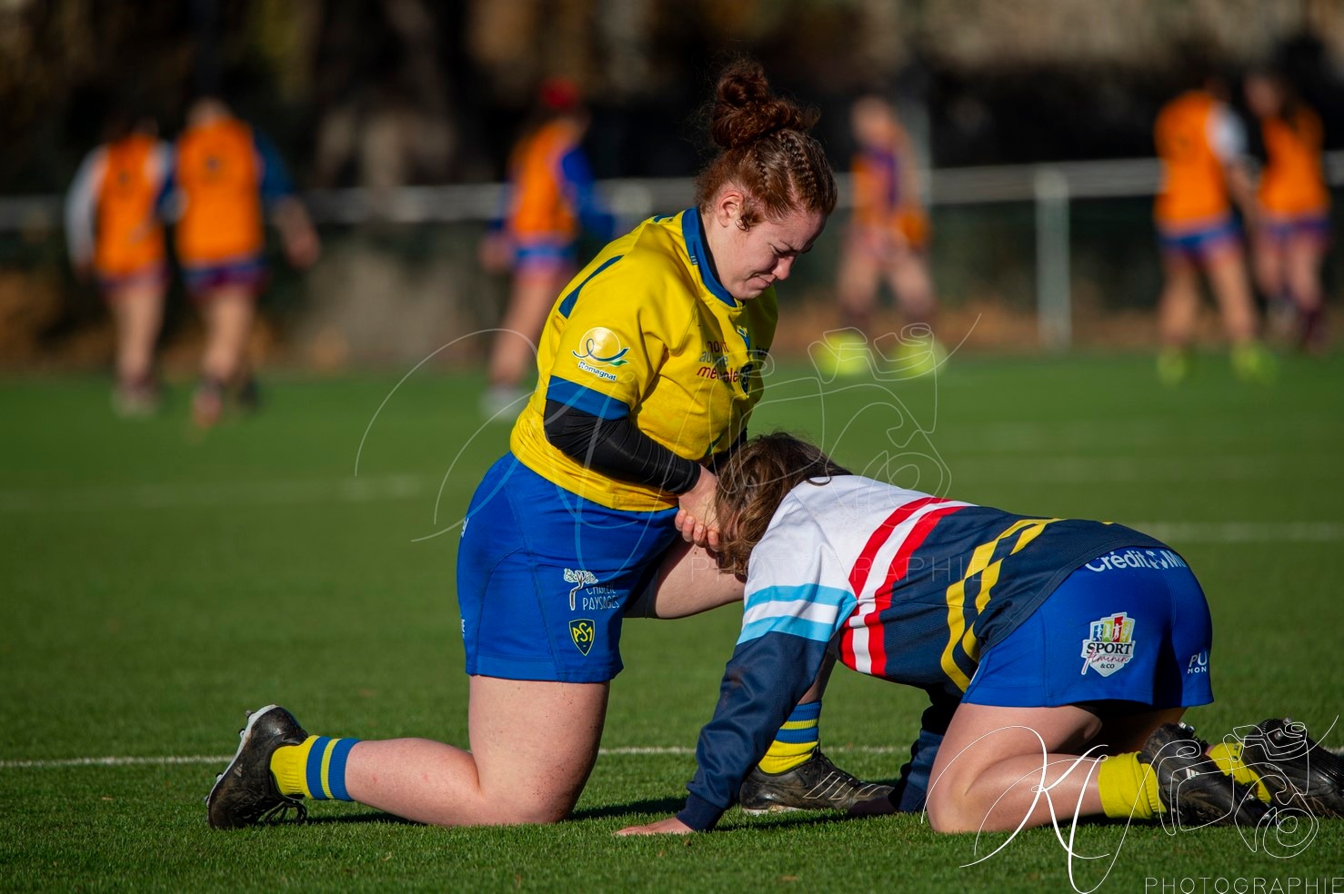  FC Grenoble Rugby - ASM Romagnat rugby féminin - Rugby - FFR 2024 - Réserve Élite - FCG Amazones vs ASM Romagnat (#FFR24REFCGASMR11) Photo by: Karine Valentin | Siuxy Sports 2024-11-30