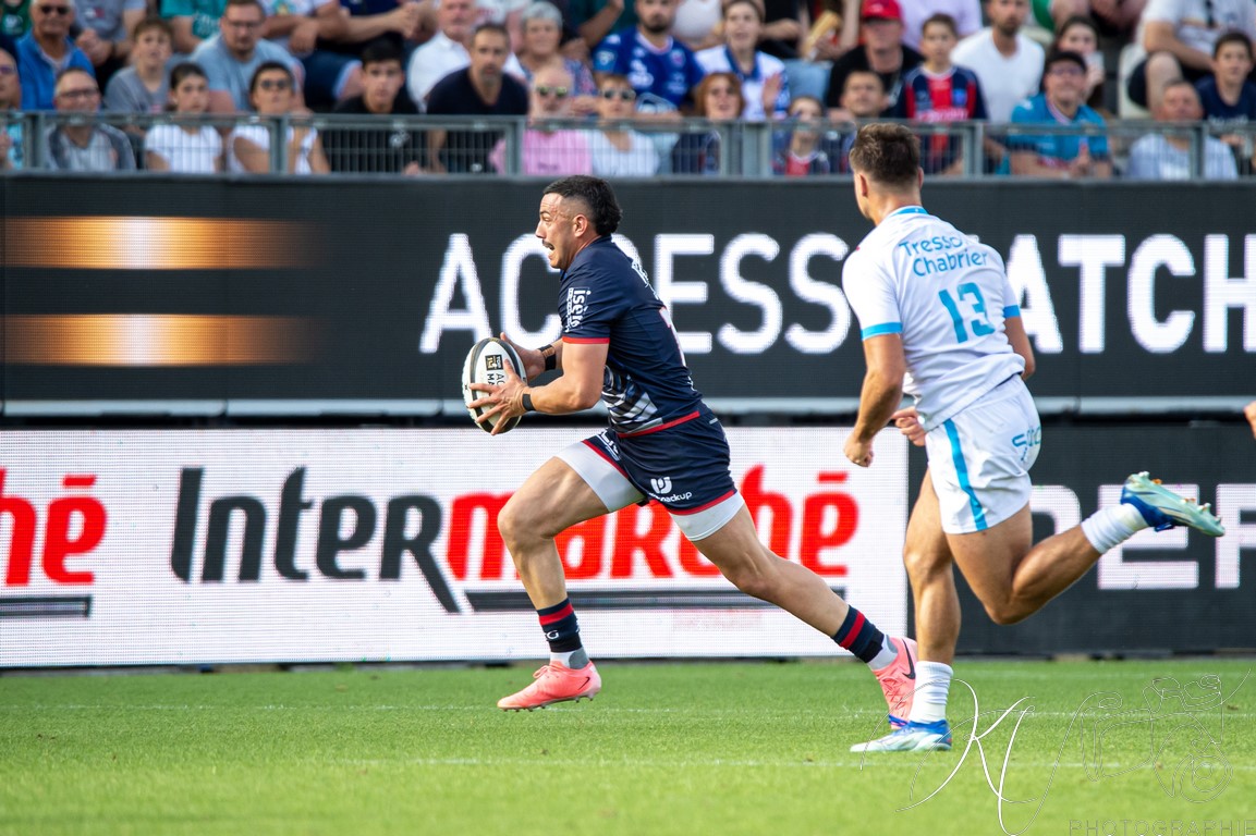  FC Grenoble Rugby - Montpellier Hérault Rugby - Rugby - FFR - 2024 - Access Match -  FC Grenoble (18) vs (20) Montpellier (#FFR24FCGMHR06) Photo by: Karine Valentin | Siuxy Sports 2024-06-16