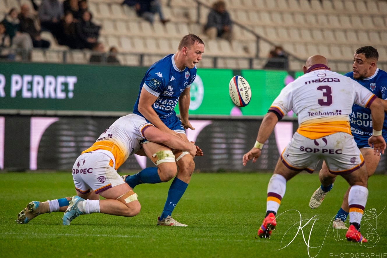  FC Grenoble Rugby - Soyaux Angoulême - Rugby - FFR 2024 - Pro D2 - FC Grenoble Rugby (37) vs (7) Soyaux Angouleme (#PD224PD2FCGSO11) Photo by: Karine Valentin | Siuxy Sports 2024-11-15