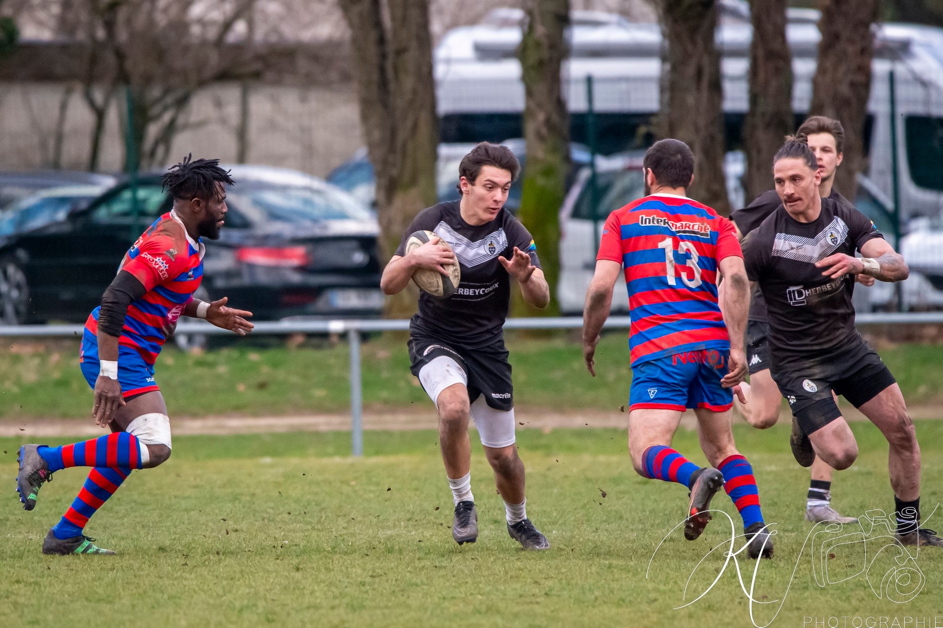  Rugby Club de Seyssins - Rugby Club Le Teil - Rugby - Fed3 2024 - RC de Seyssins vs RC Le Teil (#F324RCSRCLT02) Photo by: Karine Valentin | Siuxy Sports 2024-02-12