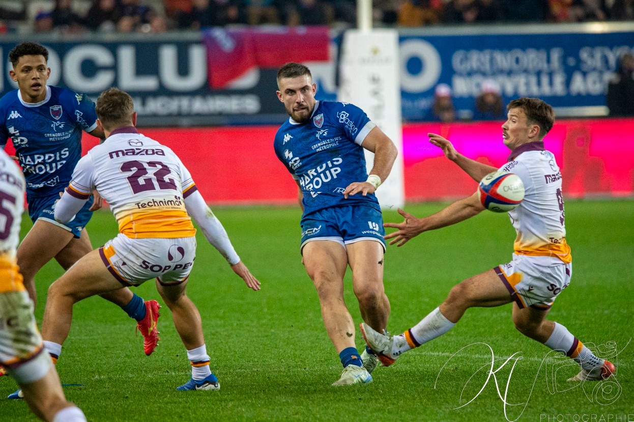  FC Grenoble Rugby - Soyaux Angoulême - Rugby - FFR 2024 - Pro D2 - FC Grenoble Rugby (37) vs (7) Soyaux Angouleme (#PD224PD2FCGSO11) Photo by: Karine Valentin | Siuxy Sports 2024-11-15