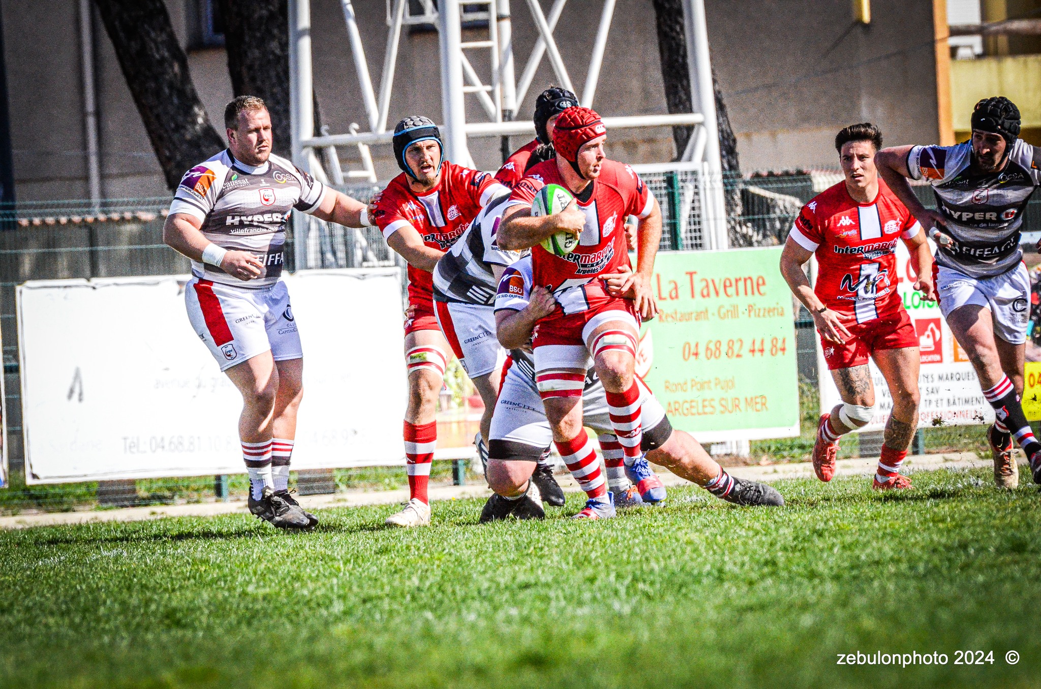  Étoile Sportive Catalane - Football Club Villefranchois - Lauragais - Rugby - FFR -  Fed 2 2024 - Etoile Sportive Catalane vs FC Villefranchois (#FFR24F2ESCFCV03) Photo by: Photo Zebulon | Siuxy Sports 2024-03-23