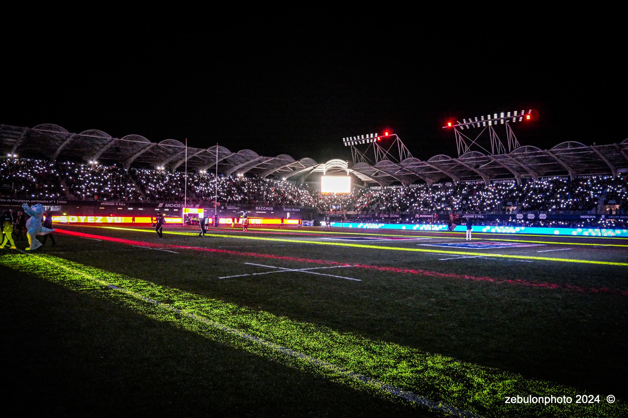  US Arlequins Perpignanais - RC Toulonnais - Rugby - TOP 14 - Perpignan (27) vs (17) RC Toulonnais (#TOP1424USAPRCT03) Photo by: Photo Zebulon | Siuxy Sports 2024-03-09
