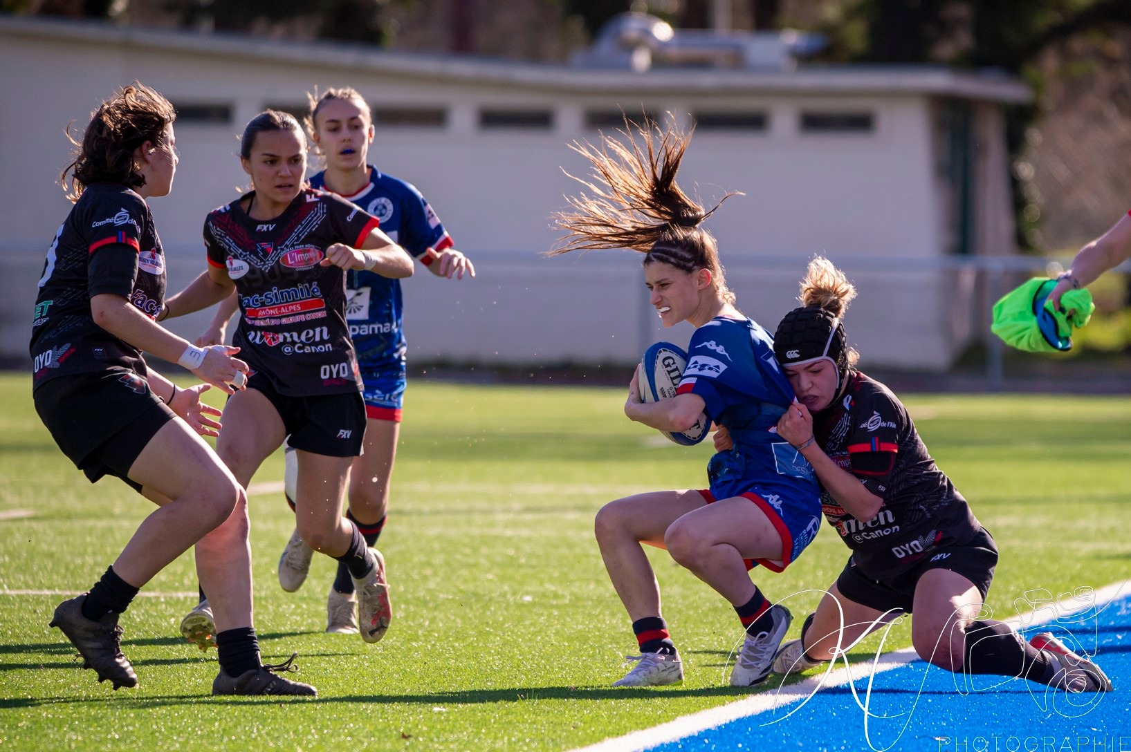  FC Grenoble Rugby - US Oyonnax Rugby - Rugby - 2024 U18 FCG AMAZONES vs US OYONNAX (#FFR24U18FCGUSO03) Photo by: Karine Valentin | Siuxy Sports 2024-03-16