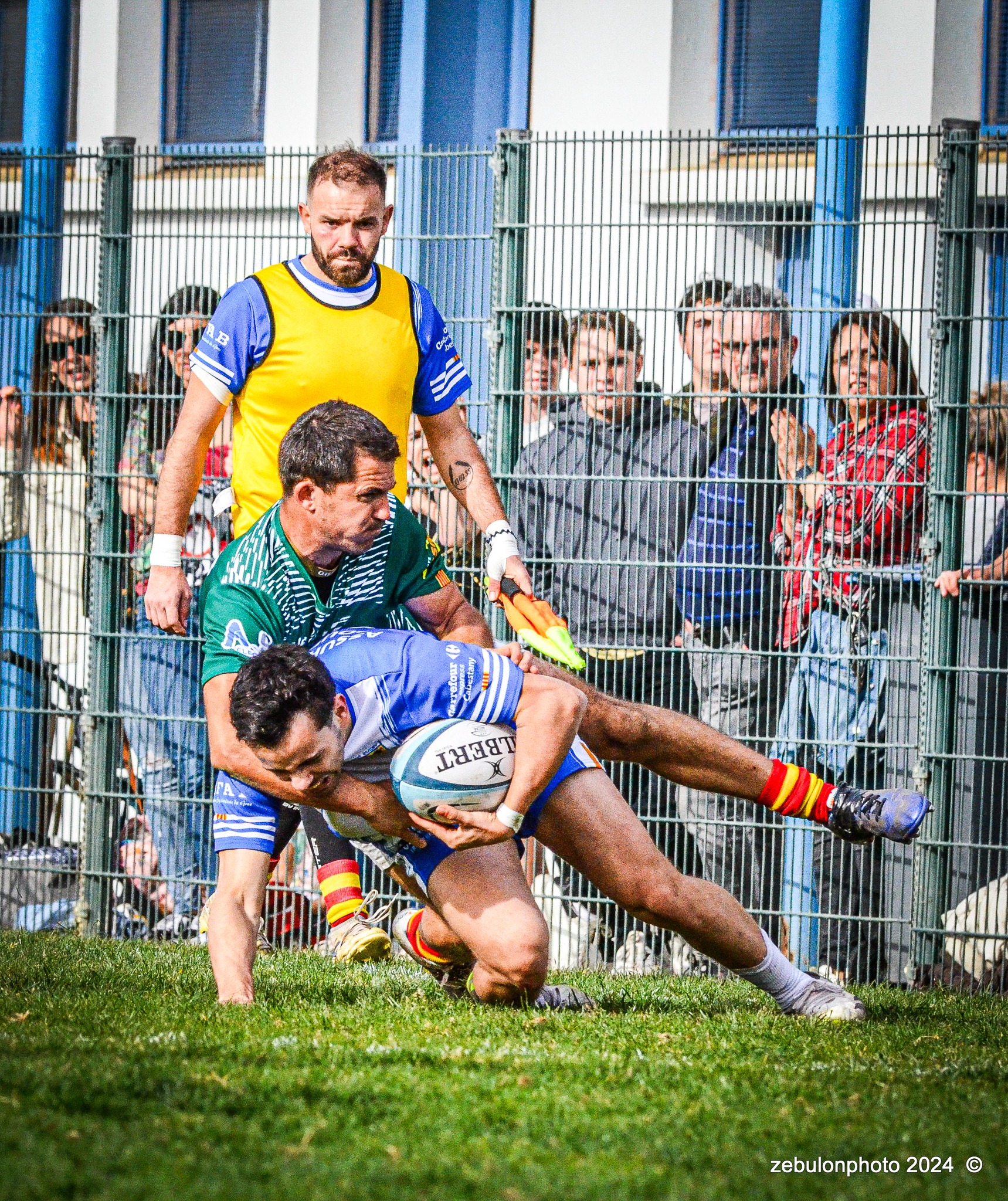  Cabestany Olympique XV - RC Ponteilla - Rugby - FFR Reg3 - Cabestani (15) vs (25) Ponteilla (#FFR24R3CABPON03) Photo by: Photo Zebulon | Siuxy Sports 2024-03-17