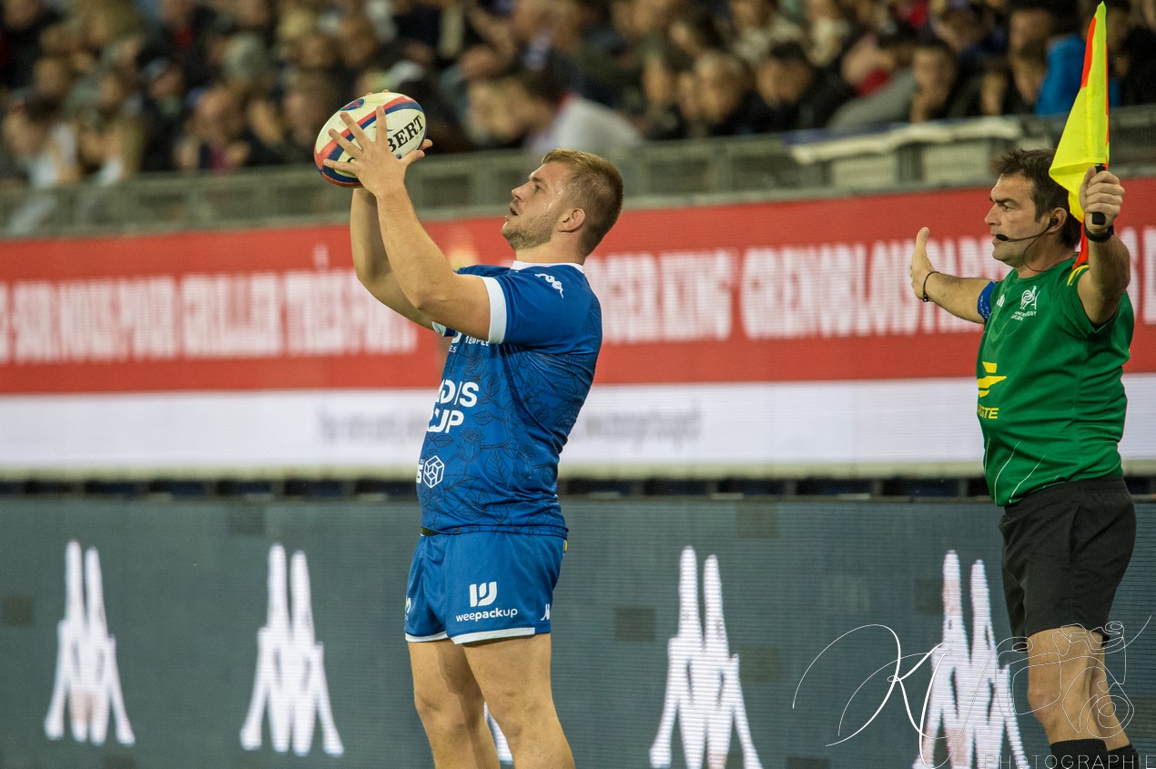  FC Grenoble Rugby - Valence Romans DR - Rugby - PRO D2 2024 - FC Grenoble (44) vs (22) Valence Romans DR (#PROD224FCGVRDR10) Photo by: Karine Valentin | Siuxy Sports 2024-10-11