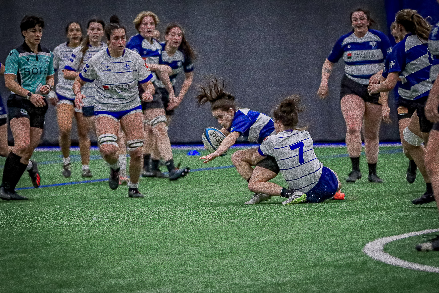  Équipe féminine - Rugby Québec -  - Rugby - QORC-CROQ 2024 - Québec Est (22) vs (16) Québec Ouest  (#RQ24CROQESTOUE04) Photo by: Photo Mayarts | Siuxy Sports 2024-04-01