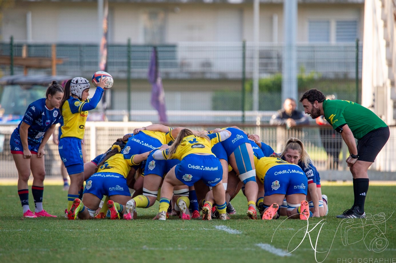  ASM Romagnat rugby féminin - FC Grenoble Rugby - Rugby - FFR 2024 Elite 1 Fém - ASM Romagnat (32) vs (8) Amazones FC Grenoble  (#FFR24E1FASMRFCG11) Photo by: Karine Valentin | Siuxy Sports 2024-11-17