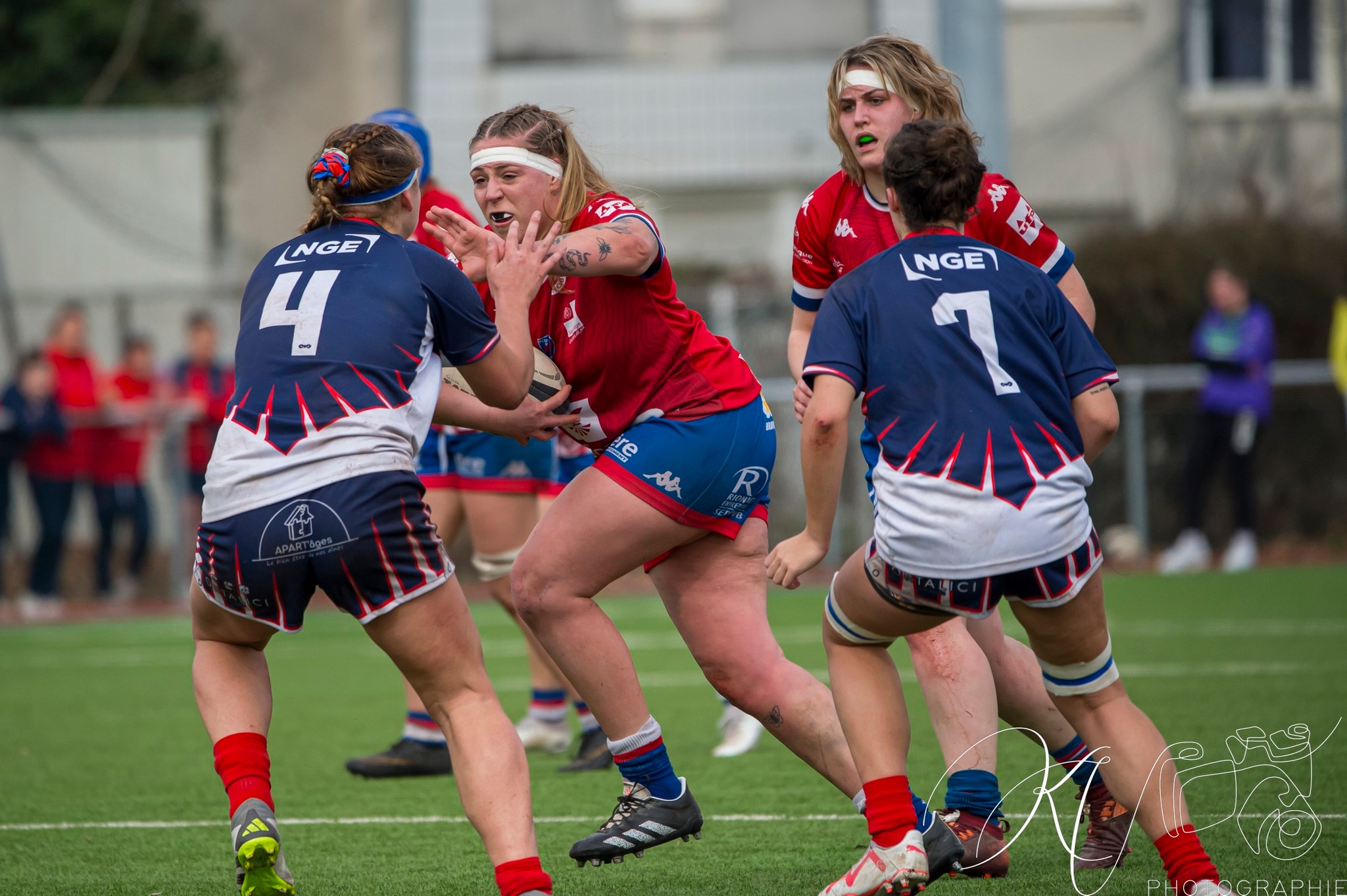  FC Grenoble Rugby - Blagnac - Rugby - 2024 Réserve FÉMININE - FC GRENOBLE AMAZONES VS BLAGNAC (#R24FCGBLA02) Photo by: Karine Valentin | Siuxy Sports 2024-02-18