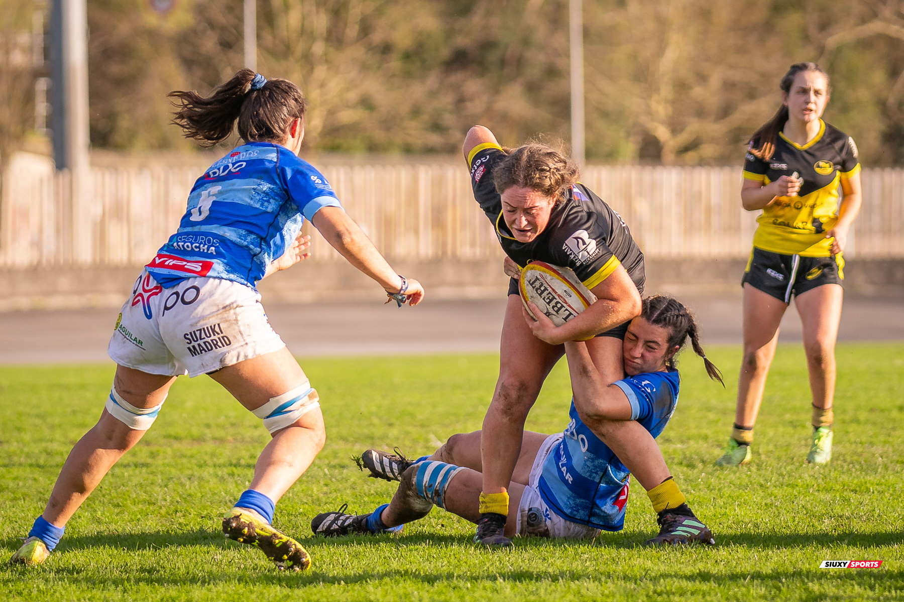  Getxo Artea Rugby Taldea - Club de Rugby Cisneros - Rugby - FER 2024 - DHB F - Getxo Neskak Rt (25) vs (13) Cisneros (#FER24DHBGNCIS02) Photo by: Fredy Monfoto | Siuxy Sports 2024-02-17