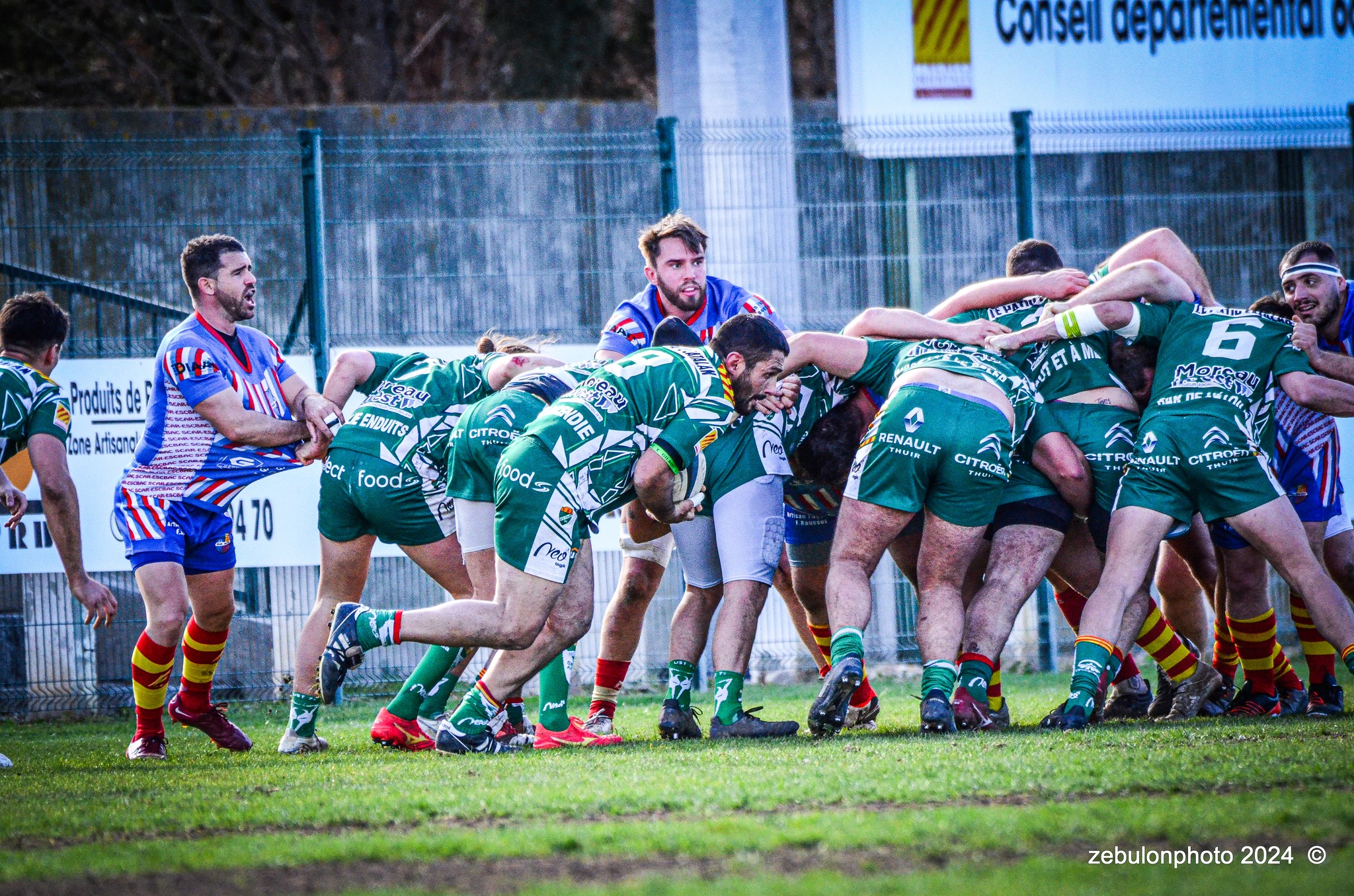  SCAR ESC-BAC - US Thuirinoise - Rugby - Fed3 2024 - SCAR ESC-BAC vs US Thuirinoise - P   (#F324SEBUSTP03) Photo by: Photo Zebulon | Siuxy Sports 2024-03-09