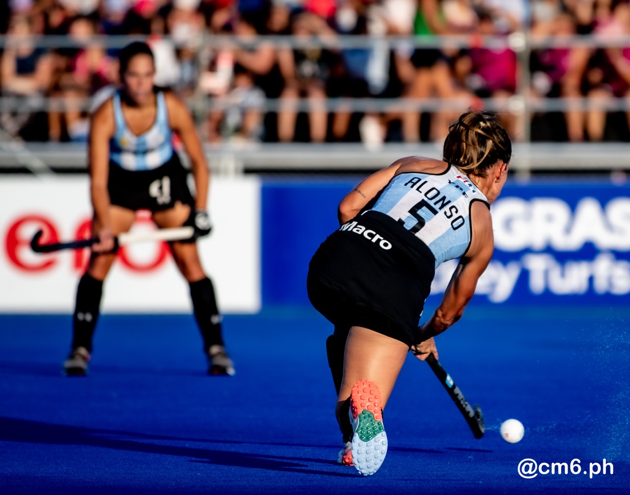 Agostina ALONSO -  Selección femenina de hockey sobre césped de Argentina - Netherlands women's national field hockey team - Field hockey - FIH PRO LEAGUE FEM 2023-2024 - ARGENTINA (1) VS (7) Países Bajos (#FIHPF24ARGPAB12) Photo by: Christian Mas | Siuxy Sports 2023-12-12