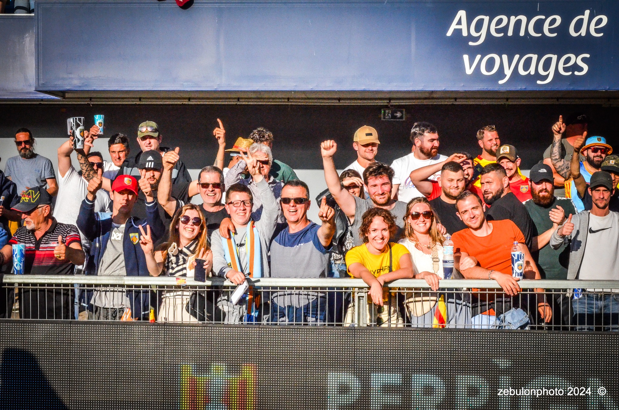  US Arlequins Perpignanais - Lyon Olympique Universitaire - Rugby - FFR 2024 - TOP14 - USAP (51) VS (20) LOU (#FFR24T14USALOU04) Photo by: Photo Zebulon | Siuxy Sports 2024-04-20