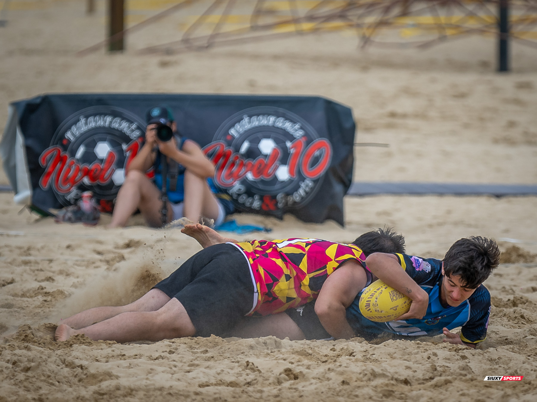  Universitario de Cantabria Rugby Club - Santoña Rugby Club - Rugby Playa - Circuito International del Cantabrico de Rugby Playa - IV Torneo Internacional de Laredo (#2024RugbyPlayaIVLaredo) Photo by: Fredy Monfoto | Siuxy Sports 2024-07-13